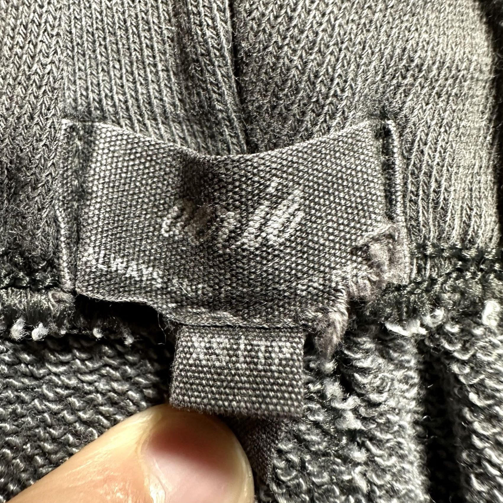 Vintage Aerie Sweat Shorts Womens XS Dark Gray Terry Pocket Lounge Stretch EUC Size 26" / US 2 / IT 38 - 3 Thumbnail