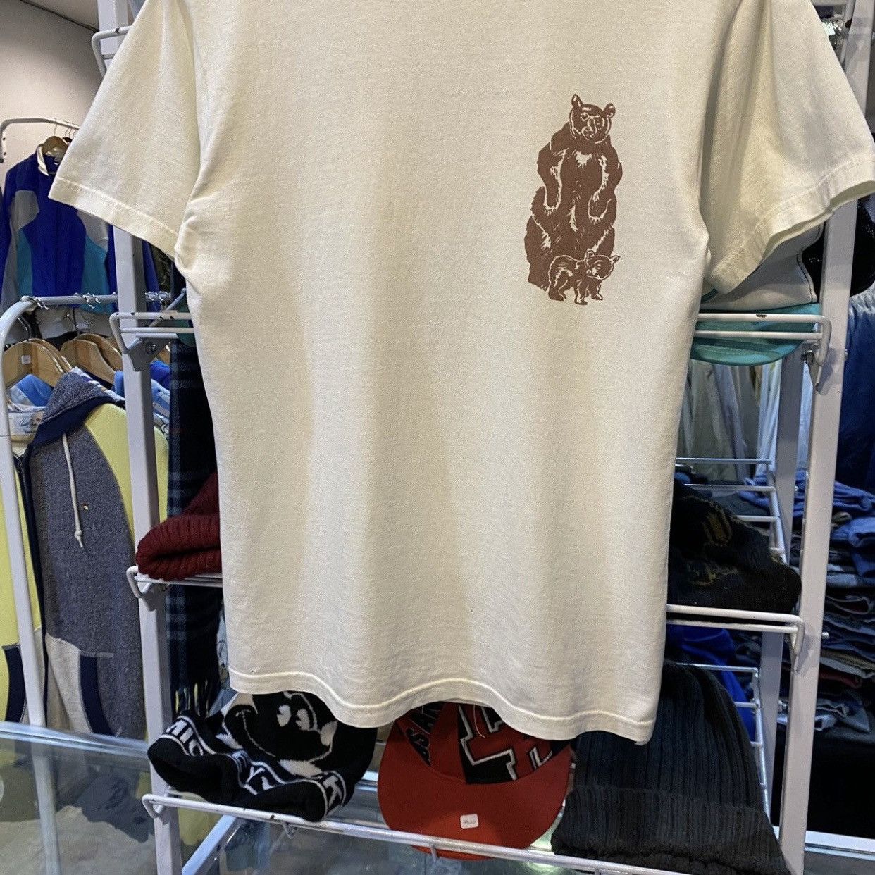 Hysteric Glamour × Vintage VINTAGE‼️Hysteric Glamour Bear Tee Size US S / EU 44-46 / 1 - 4 Thumbnail