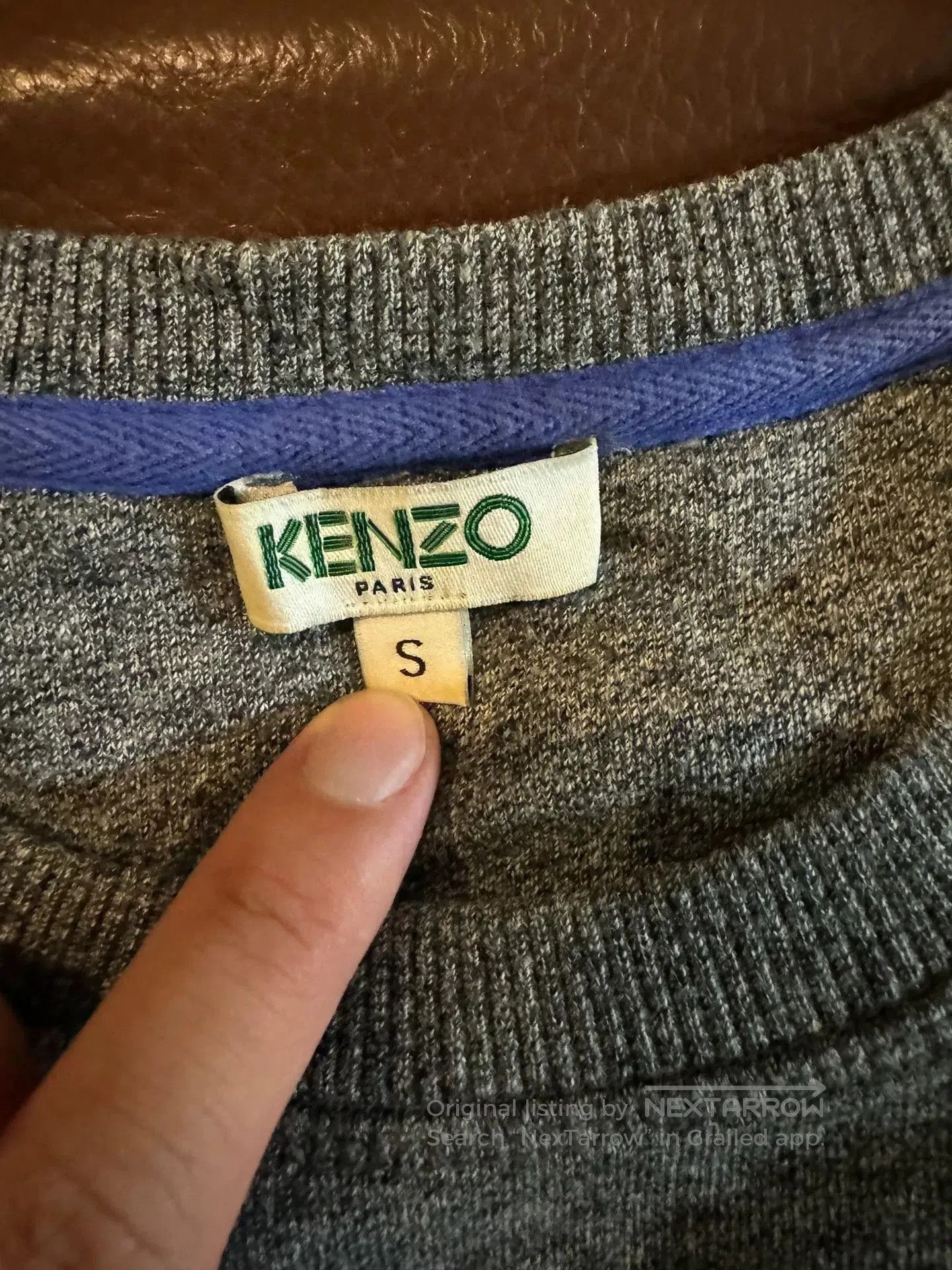 Kenzo kenzo classic tiger head sweatshirt gray. Size US S / EU 44-46 / 1 - 3 Thumbnail