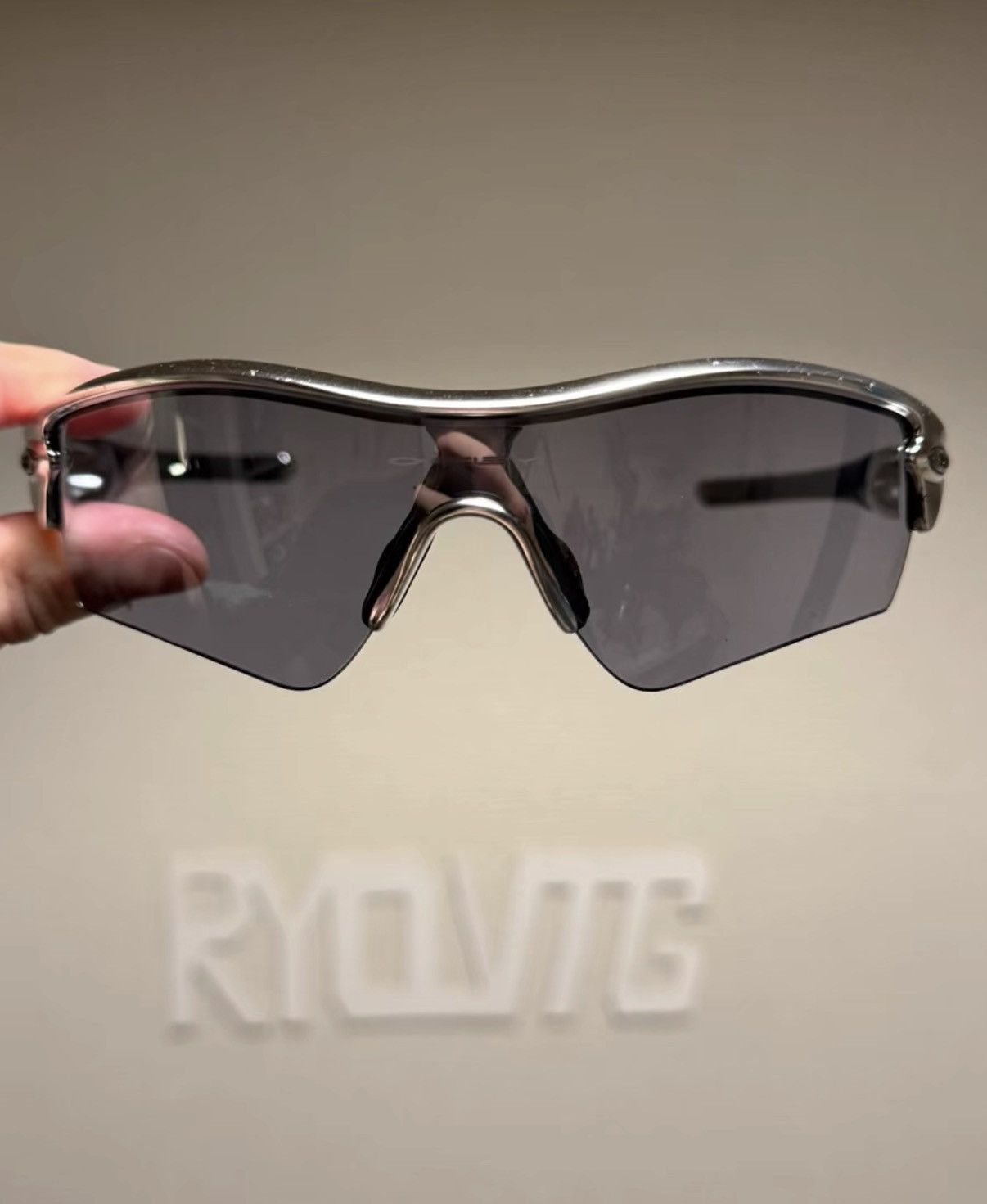 Oakley Oakley Aluminum Silver Mirror Sports Sunglasses K24 Size ONE SIZE - 1 Thumbnail