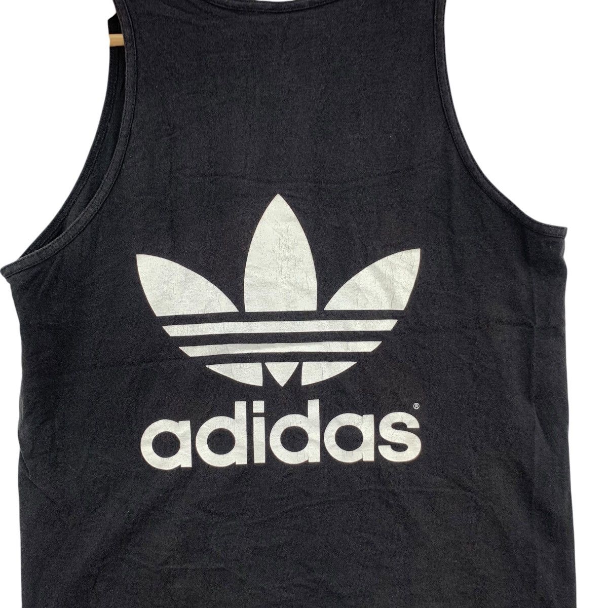 Adidas Vintage 90’ ADIDAS ORIGINALS TREFOIL Double Sided Tank Top Size US L / EU 52-54 / 3 - 5 Thumbnail
