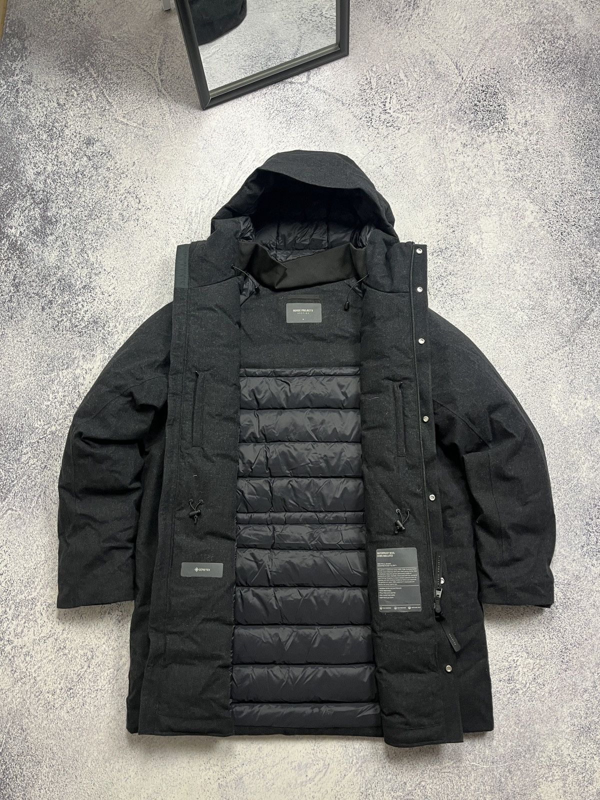 Norse Projects Norse Projects Rokkvi 6.0 Gore-Tex Parka Jacket Size US XL / EU 56 / 4 - 3 Thumbnail