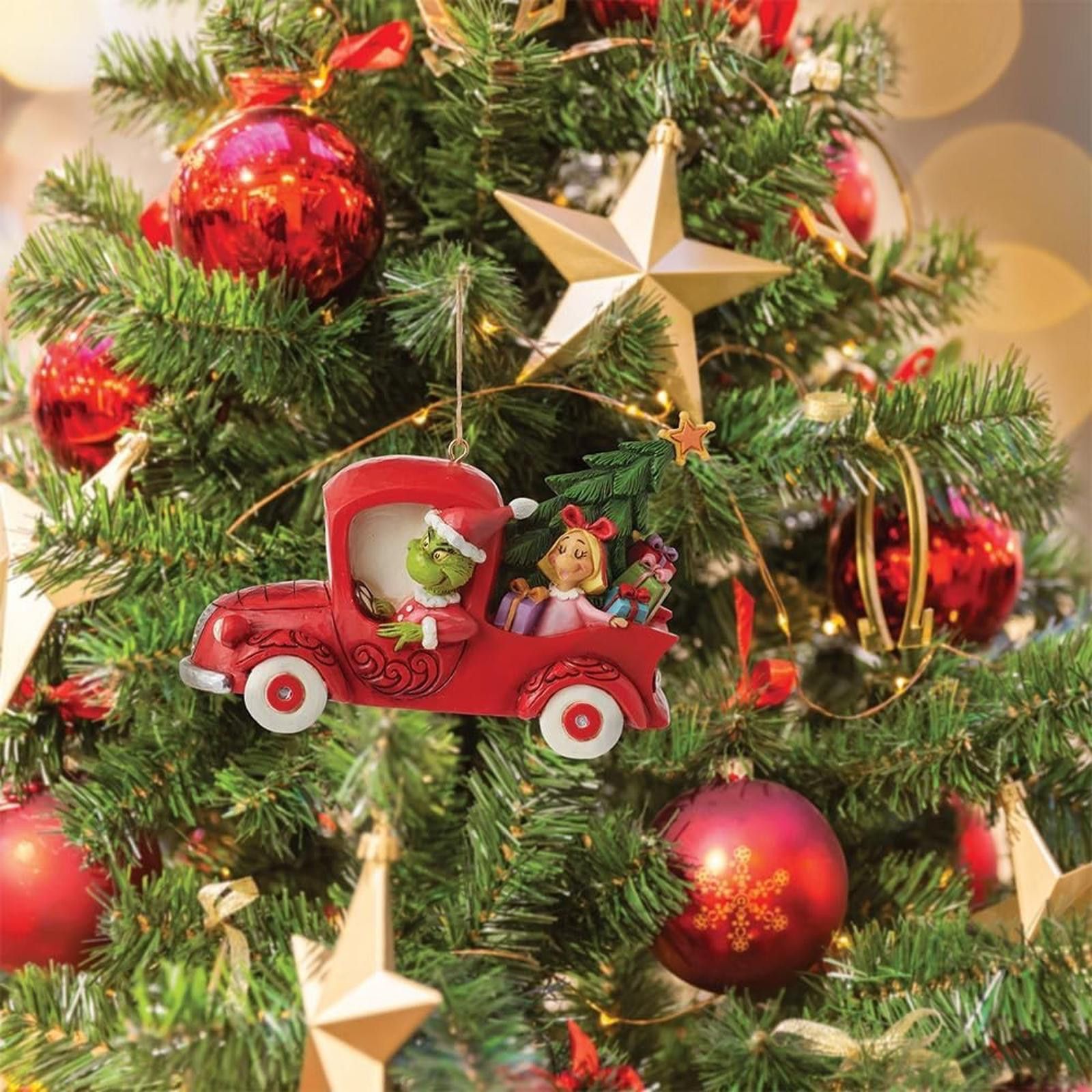 Other Enesco Dr. Seuss Grinch Red Truck Hanging Ornament NEW NIB Size ONE SIZE - 2 Thumbnail
