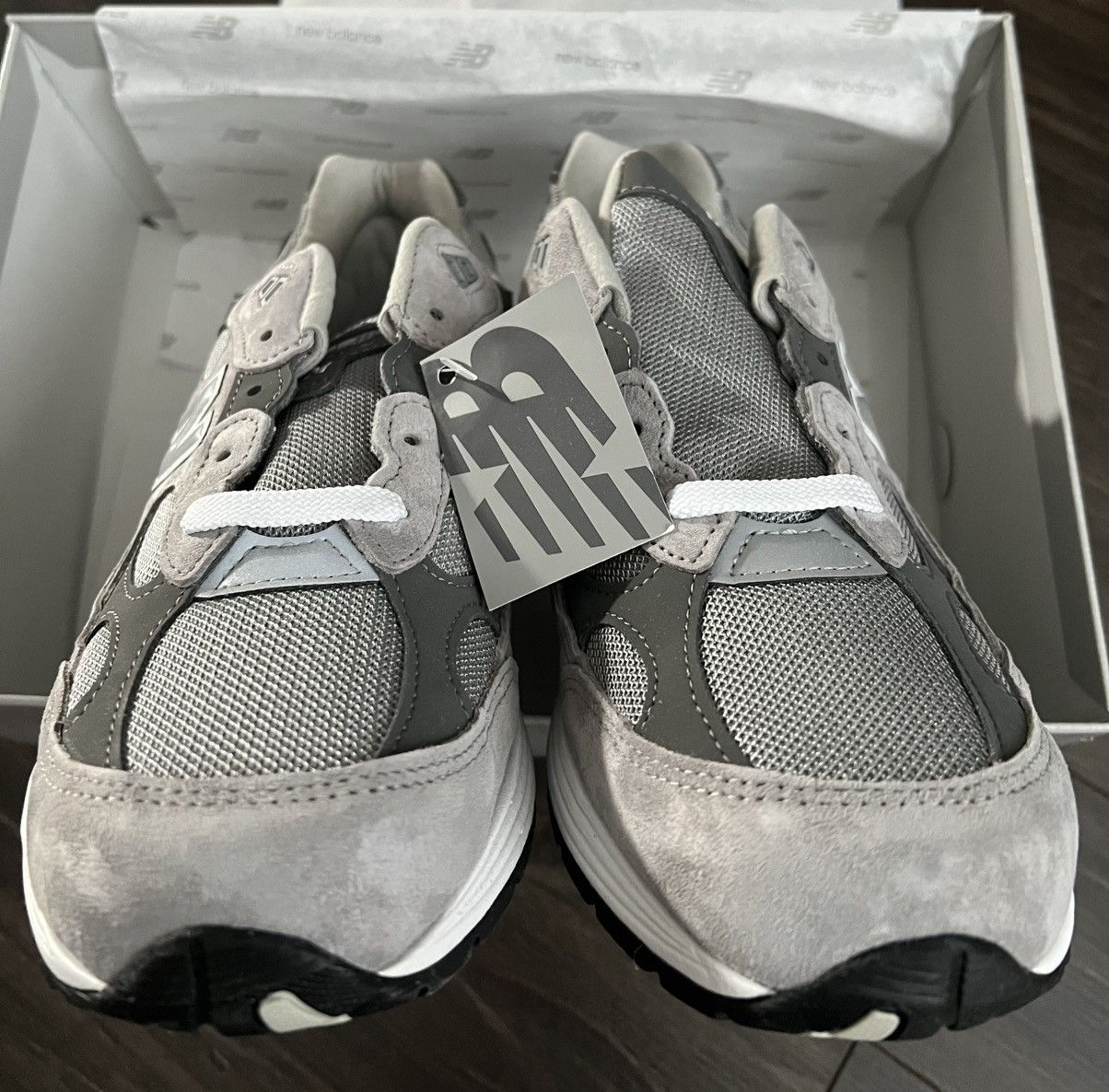 New Balance New Balance 992 made in USA grey 9.5 Size US 9.5 / EU 42-43 - 12 Thumbnail