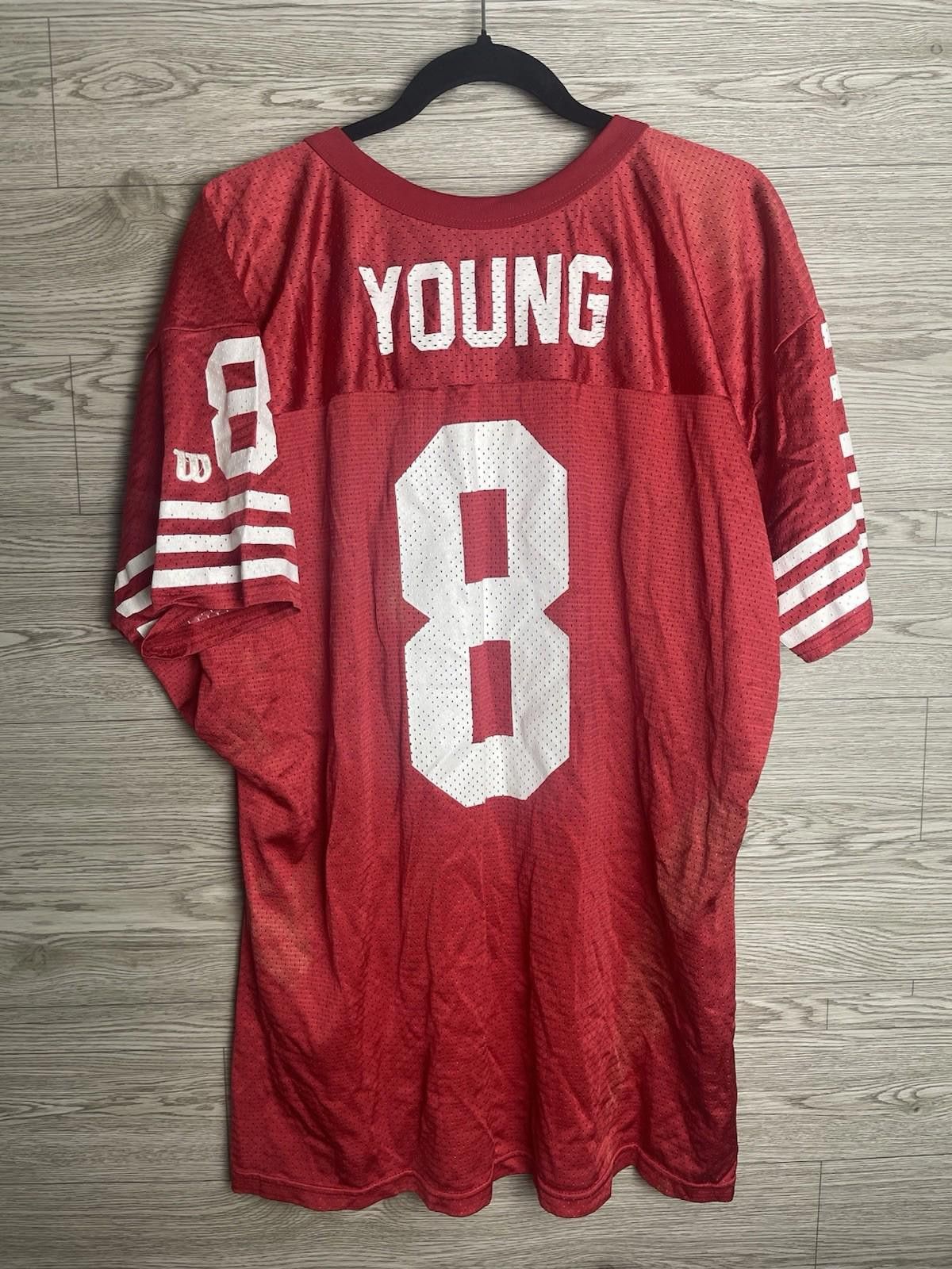 Wilson VTG San Francisco 49ers Jersey Nick Young X-Large Wilson Size ONE SIZE - 2 Thumbnail