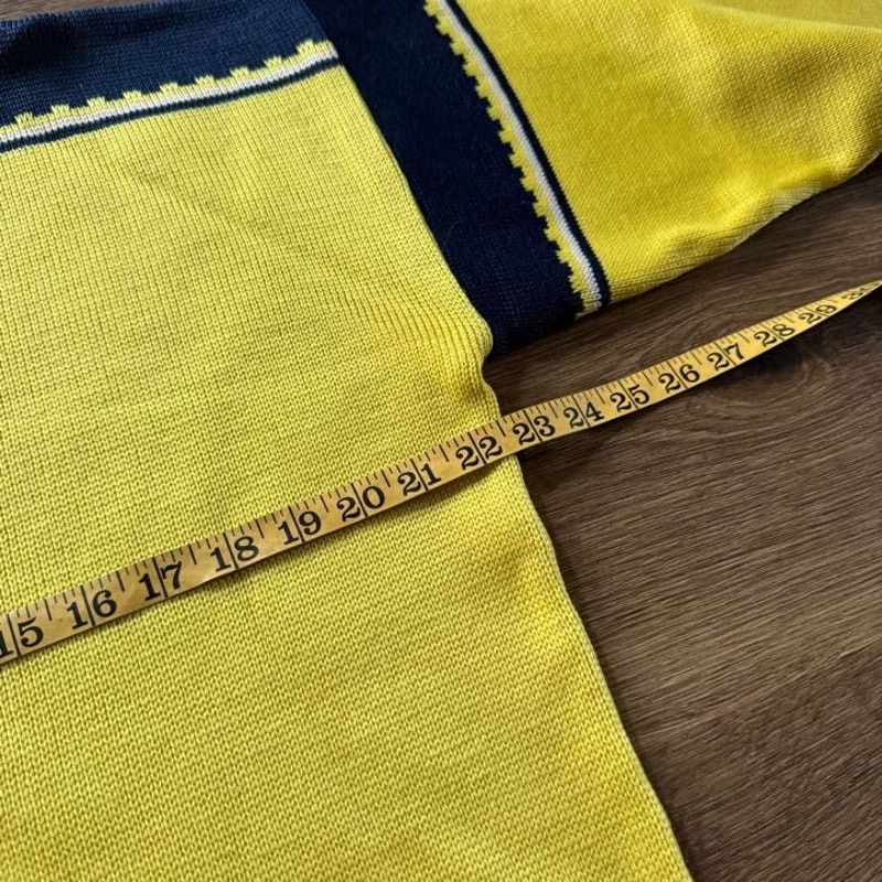 Vintage Northwest True Vintage Yellow Blue Knit Sweater Size US M / EU 48-50 / 2 - 3 Thumbnail
