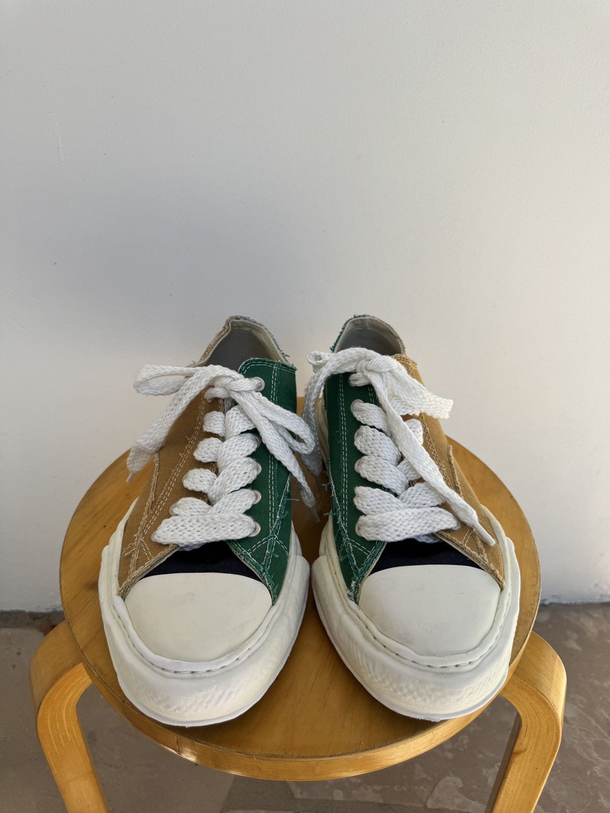 スニーカー MAISON MIHARA YASUHIRO Women Sneakers A14FW743GREEN Maison MIHARA YASUHIRO ONLINE STORE（ミハラヤスヒロ