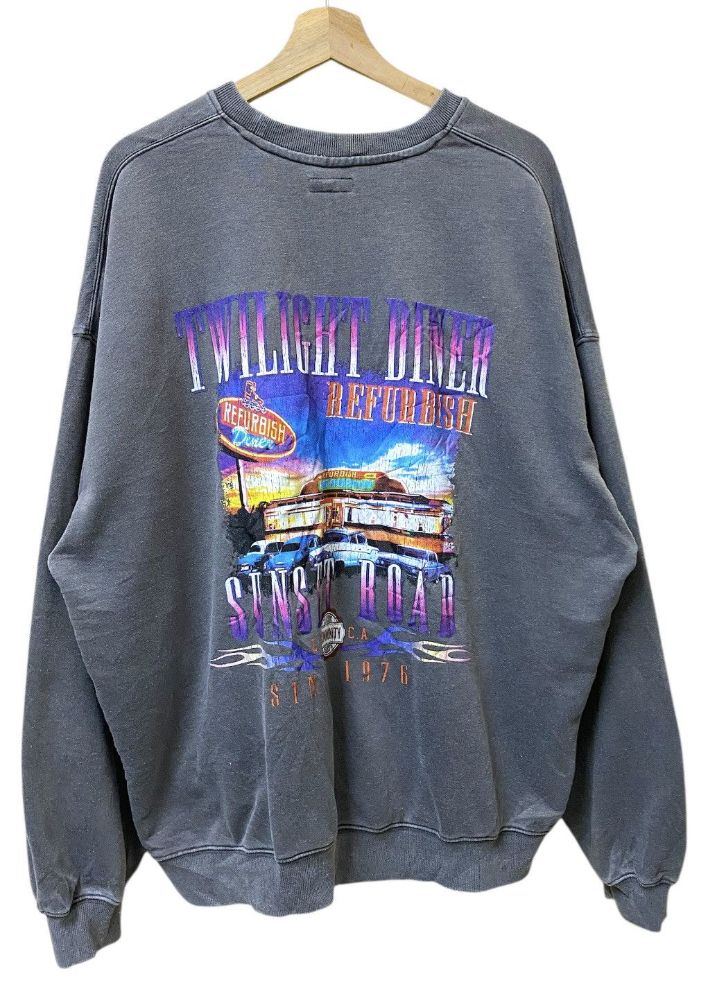 If Six Was Nine Refurnish Sunset Road Sweatshirt Crewneck Tee Size US XL / EU 56 / 4 - 2 Thumbnail