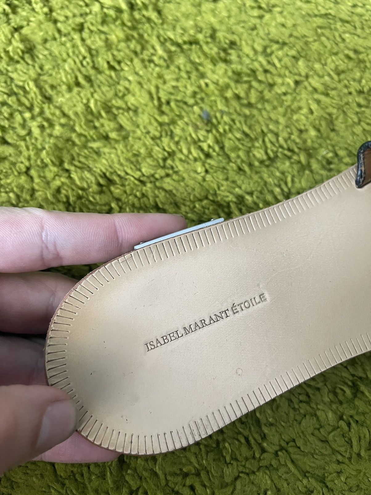 Isabel Marant Etoile Isabel Marant Etoile real leather slides sandals Size US 9 / IT 39 - 9 Thumbnail