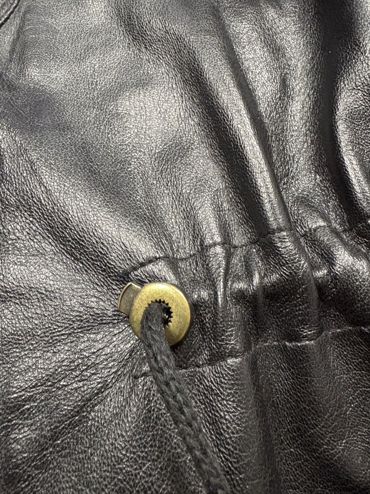 Desigual Vintage Disuguale Italian Leather Jacket Made in Italy Size US XL / EU 56 / 4 - 8 Thumbnail