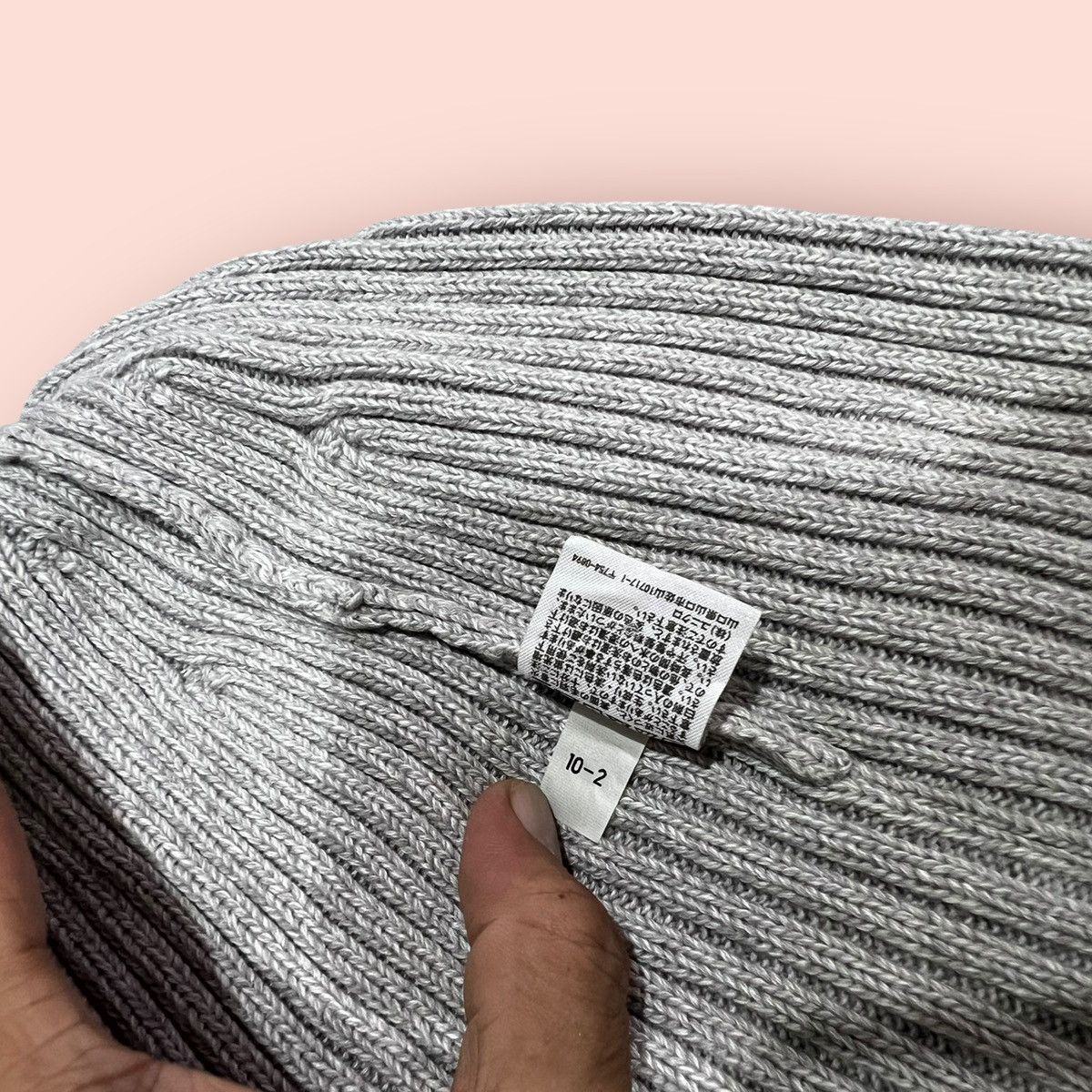 Japanese Brand × Jun Takahashi × Uniqlo UNIQLO KNITTED CUFFED COTTON BEANIE Size ONE SIZE - 22 Thumbnail