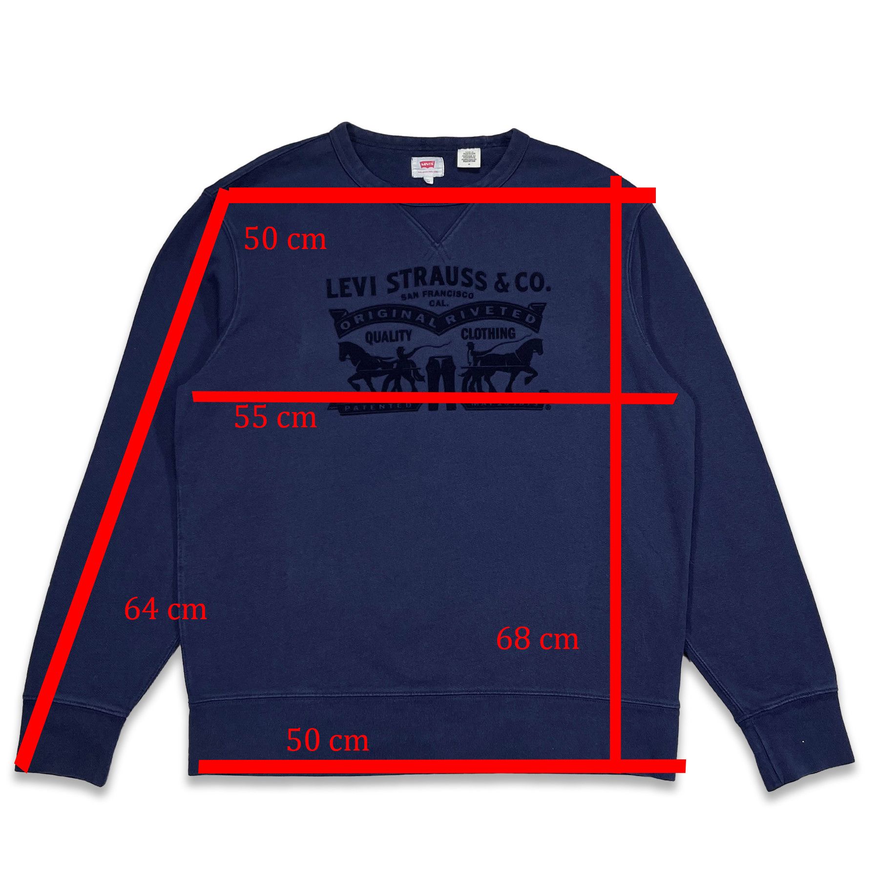 Levi's Levis Sweatshirt With Classic Logo • M size Size US M / EU 48-50 / 2 - 7 Thumbnail