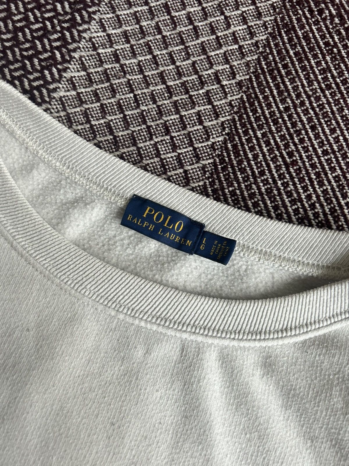 Polo Ralph Lauren Polo Ralph Lauren Vintage USA Flag Sweatshirt Unisex SZ L Size US L / EU 52-54 / 3 - 6 Thumbnail