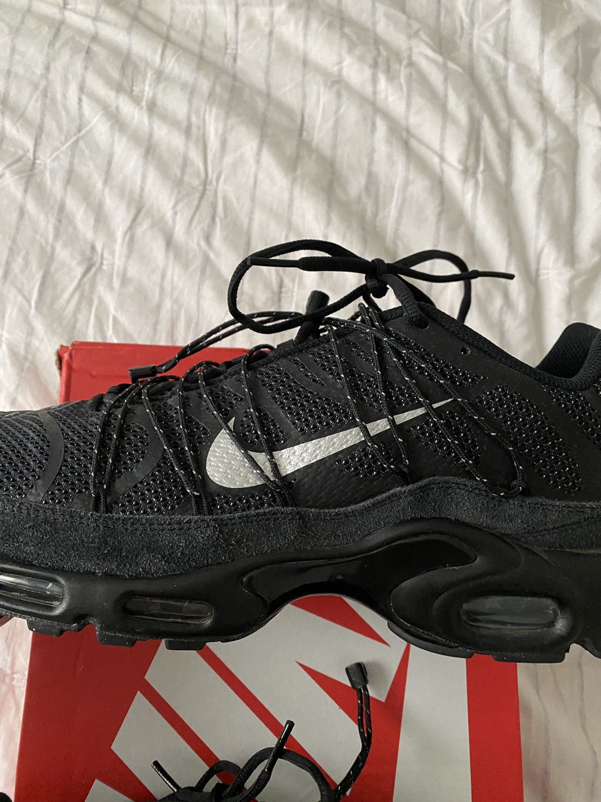 Nike Nike Air Max Plus Utility Sz13 Black Size US 13 / EU 46 - 15 Thumbnail
