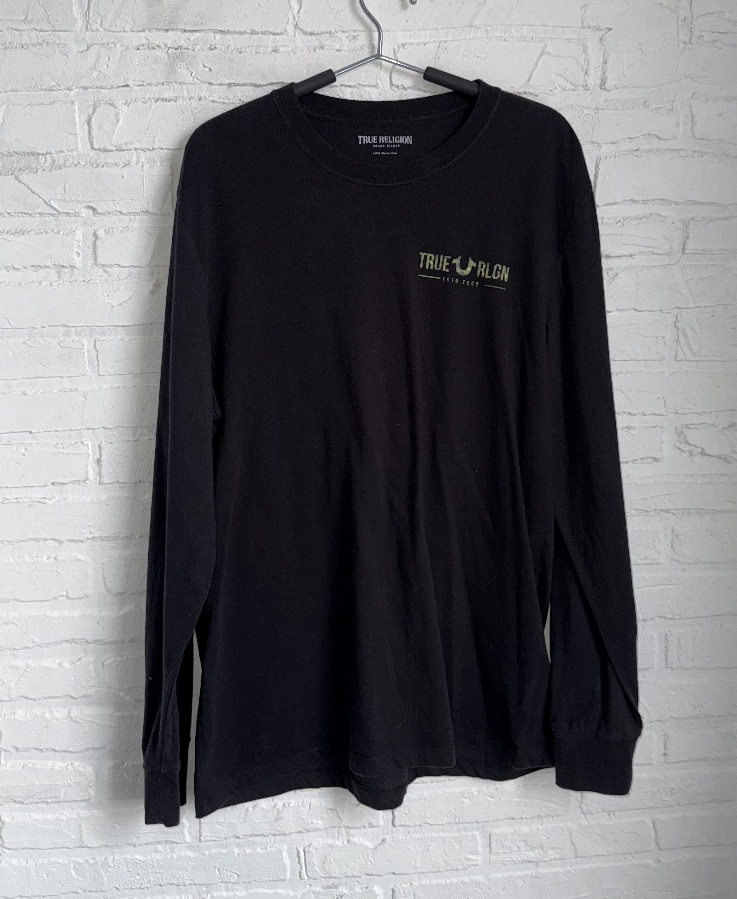 True Religion Y2K True Religion Long Sleeve camo Buddha Print Size US L / EU 52-54 / 3 - 5 Thumbnail