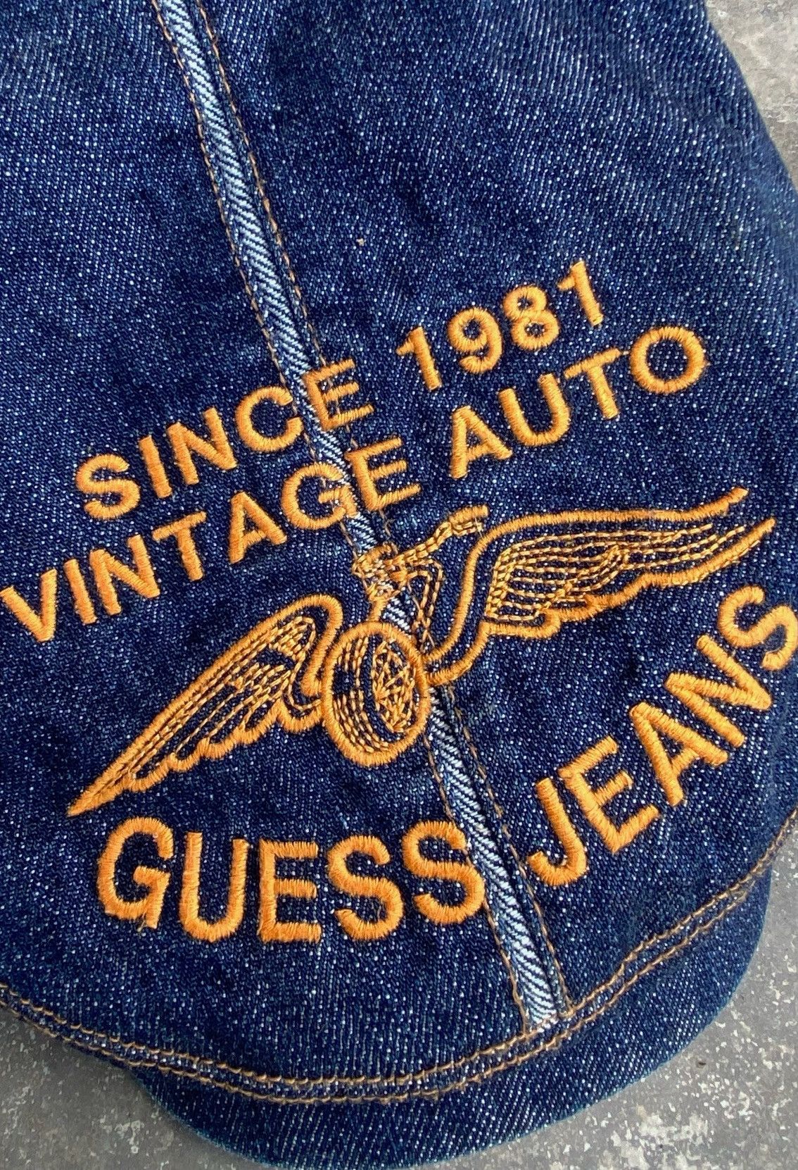 Guess Guess Jeans Newsboy Cap Denim Hat • Hat • Classic Size ONE SIZE - 3 Thumbnail