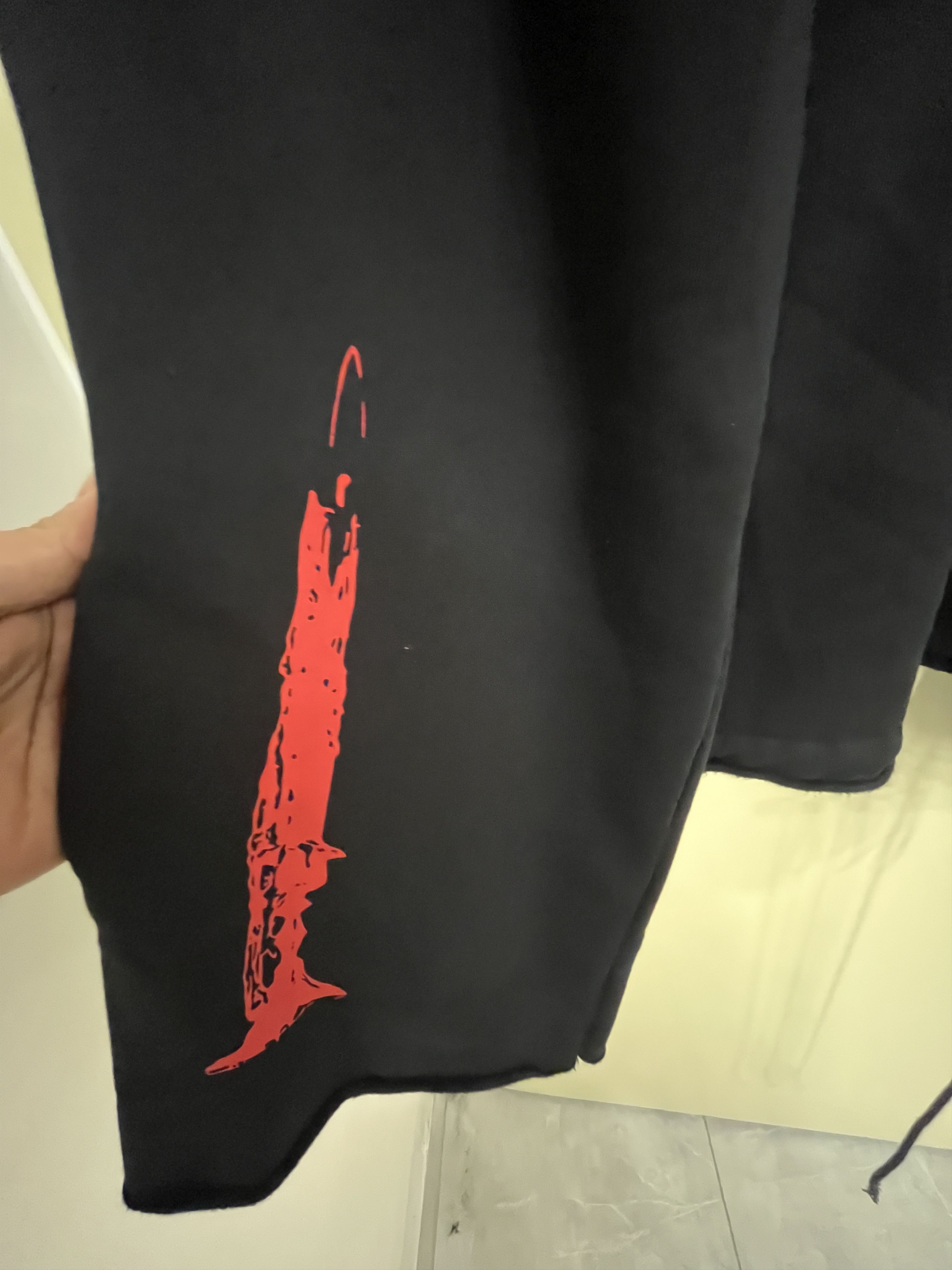 Raf Simons Raf Simons Hoodie Oversized Printed / Asymmetrical- Rare Size US M / EU 48-50 / 2 - 4 Thumbnail