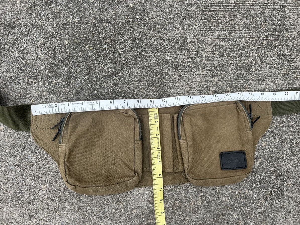 Lad Musician Vintage Lad Musician Faded Olive Green Military Chest Bag Size ONE SIZE - 22 Thumbnail