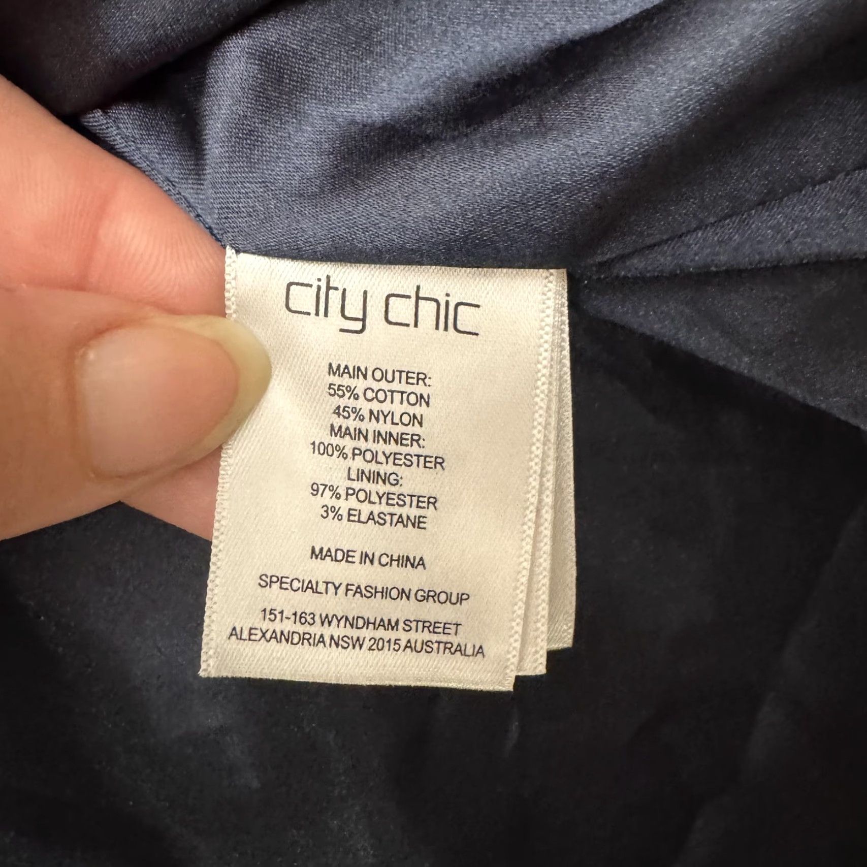 Vintage City Chic Dress Womens 18 Textured Midi Cocktail Party Adjustable Straps Size XXL / US 16-18 / IT 52-54 - 6 Thumbnail