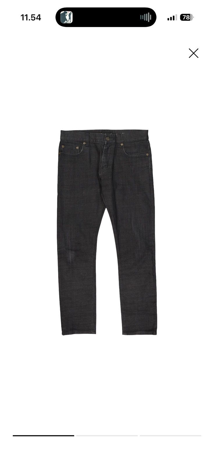 Saint laurent hedi slimane jeans