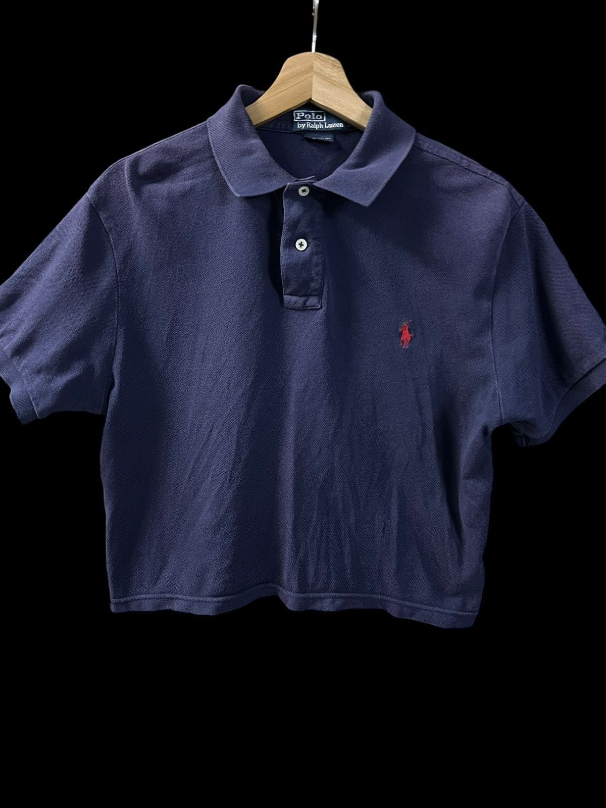 Japanese Brand 💥Rare💥Vintage Polo Ralph Lauren Cropped Shirt Size M / US 6-8 / IT 42-44 - 1 Thumbnail