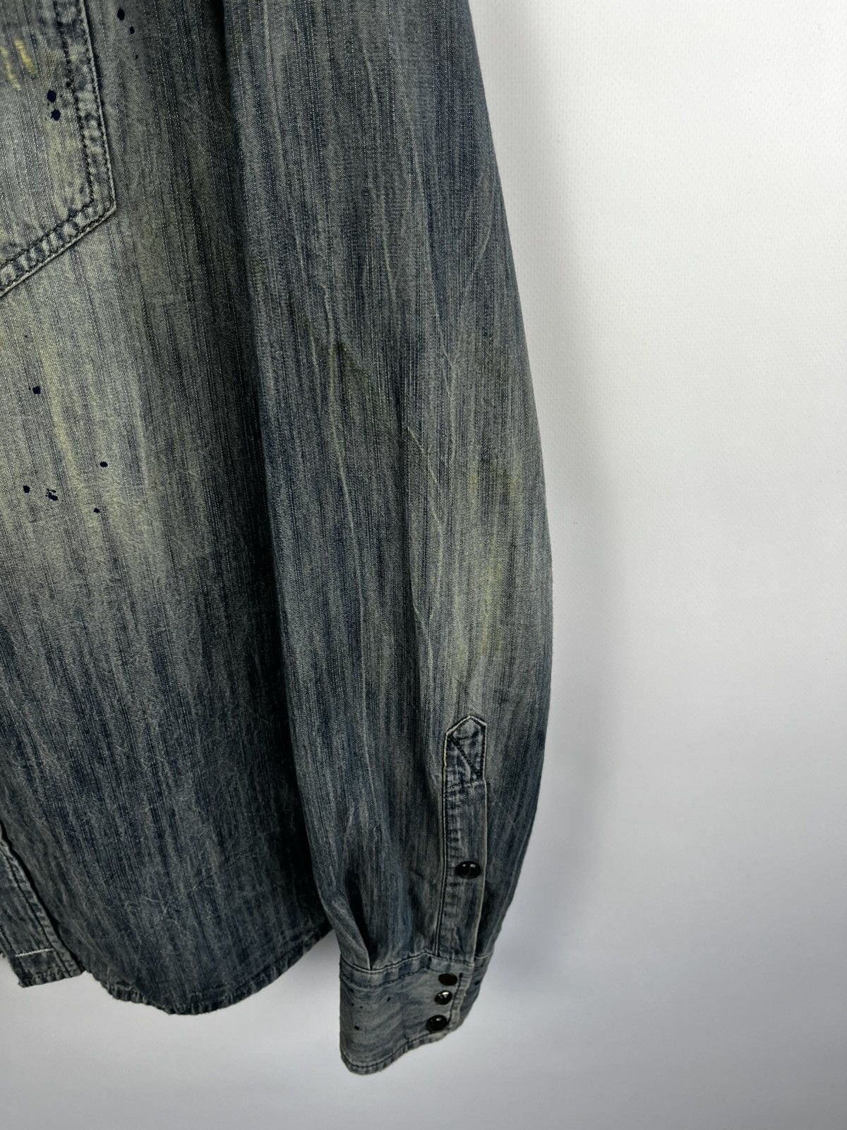 Diesel Diesel denim shirt Japanese style vintage 90s Size US M / EU 48-50 / 2 - 7 Thumbnail