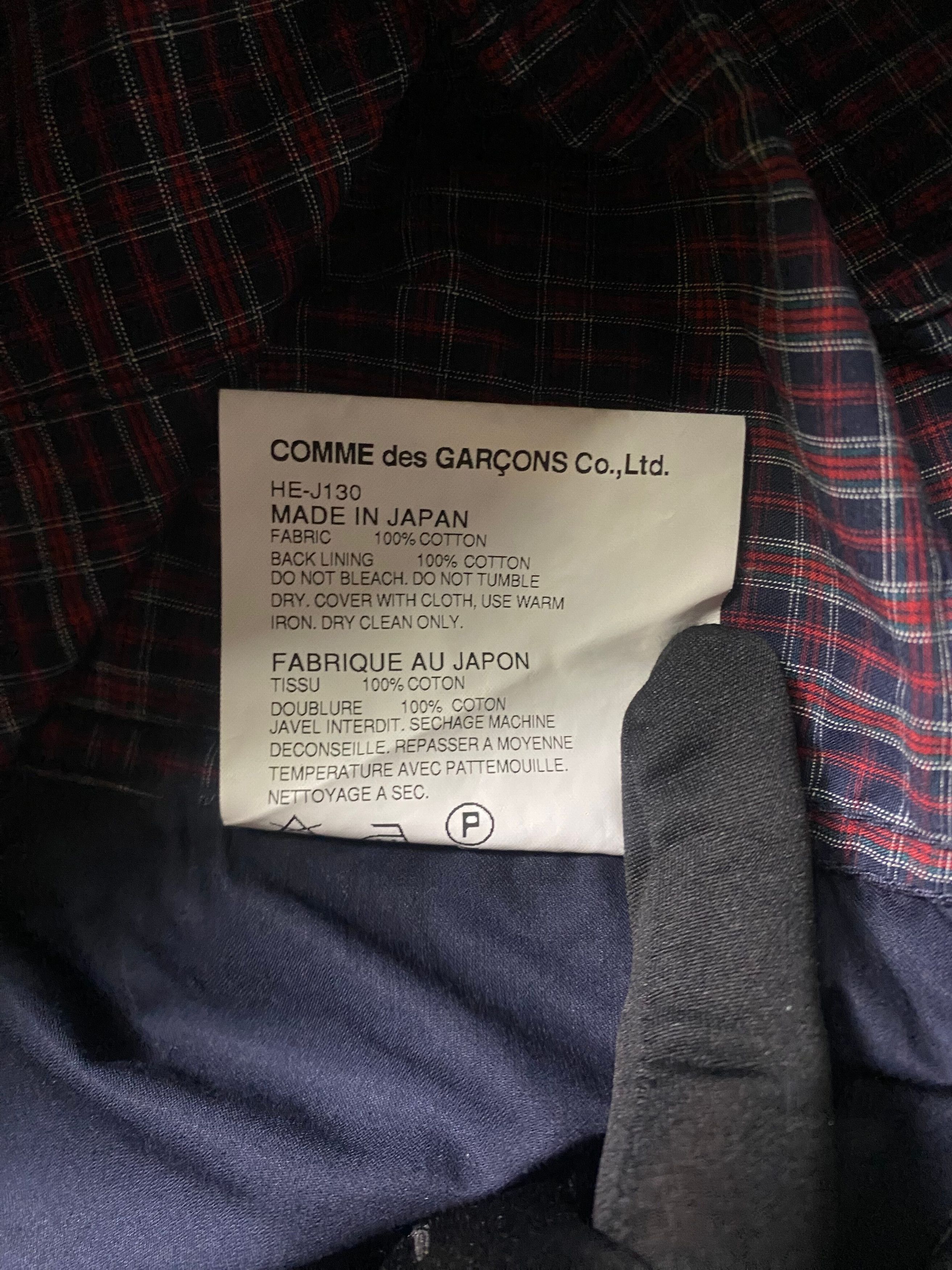 Comme des Garcons CDG Flanel Polo Size US S / EU 44-46 / 1 - 7 Thumbnail