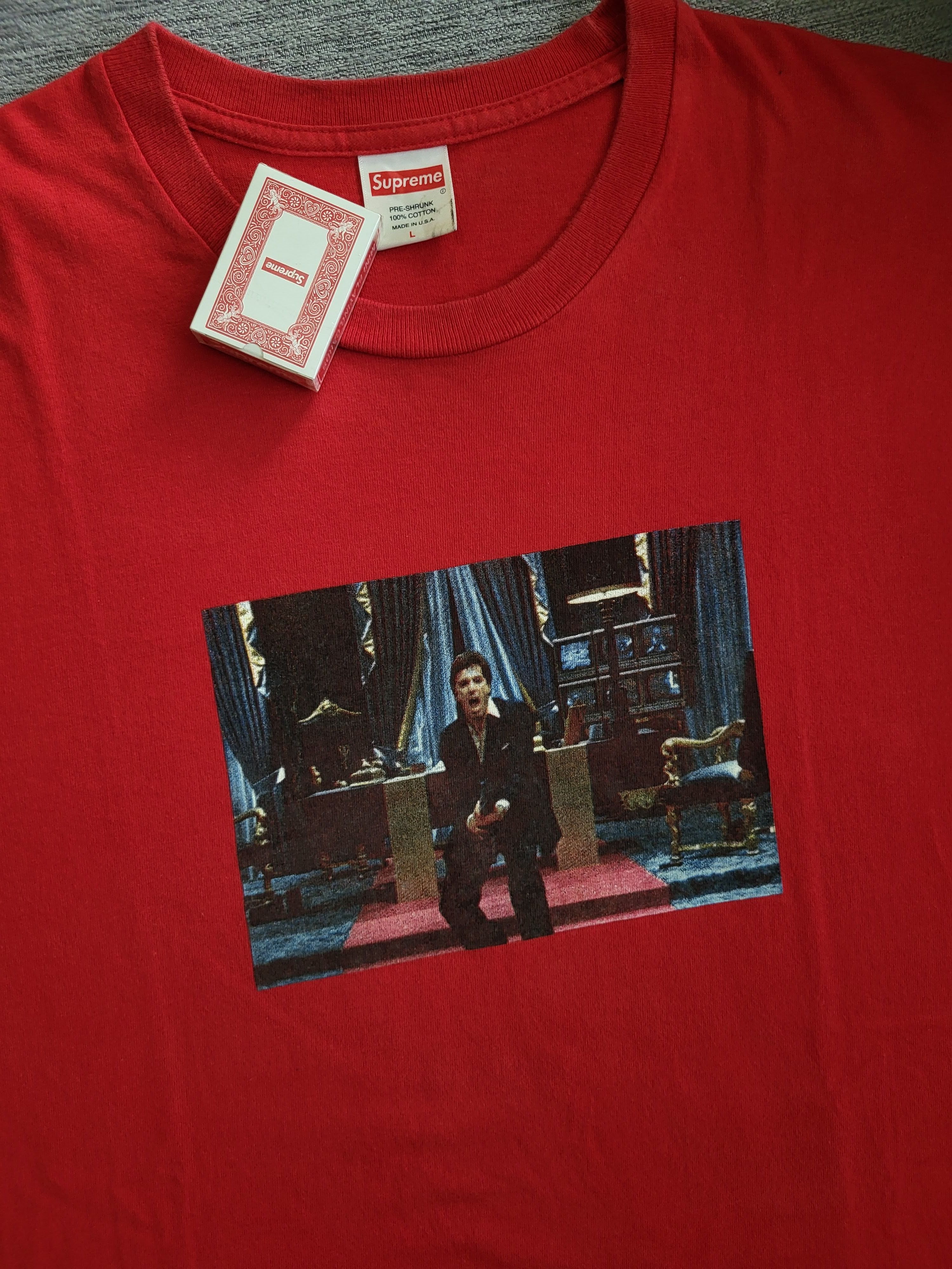 Supreme Supreme Scarface Friend Tee Grailed