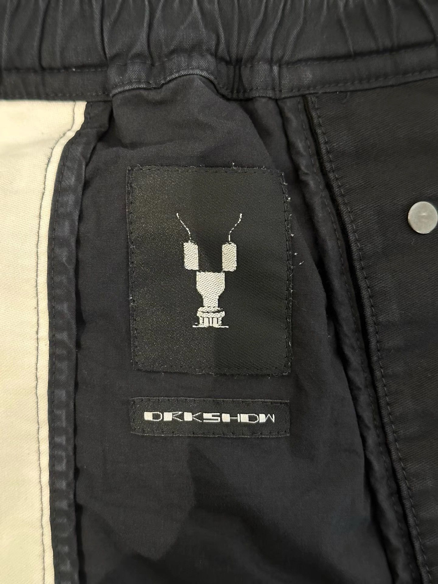 Rick Owens Rick Owens Drkshdw Cargo Button Trousers K35 Size US 31 - 6 Thumbnail