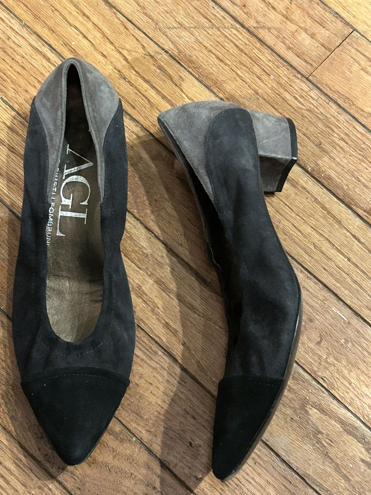 AGL AGL Slip-On Ballet Low Heel Size US 8.5 / IT 38.5 - 1 Thumbnail