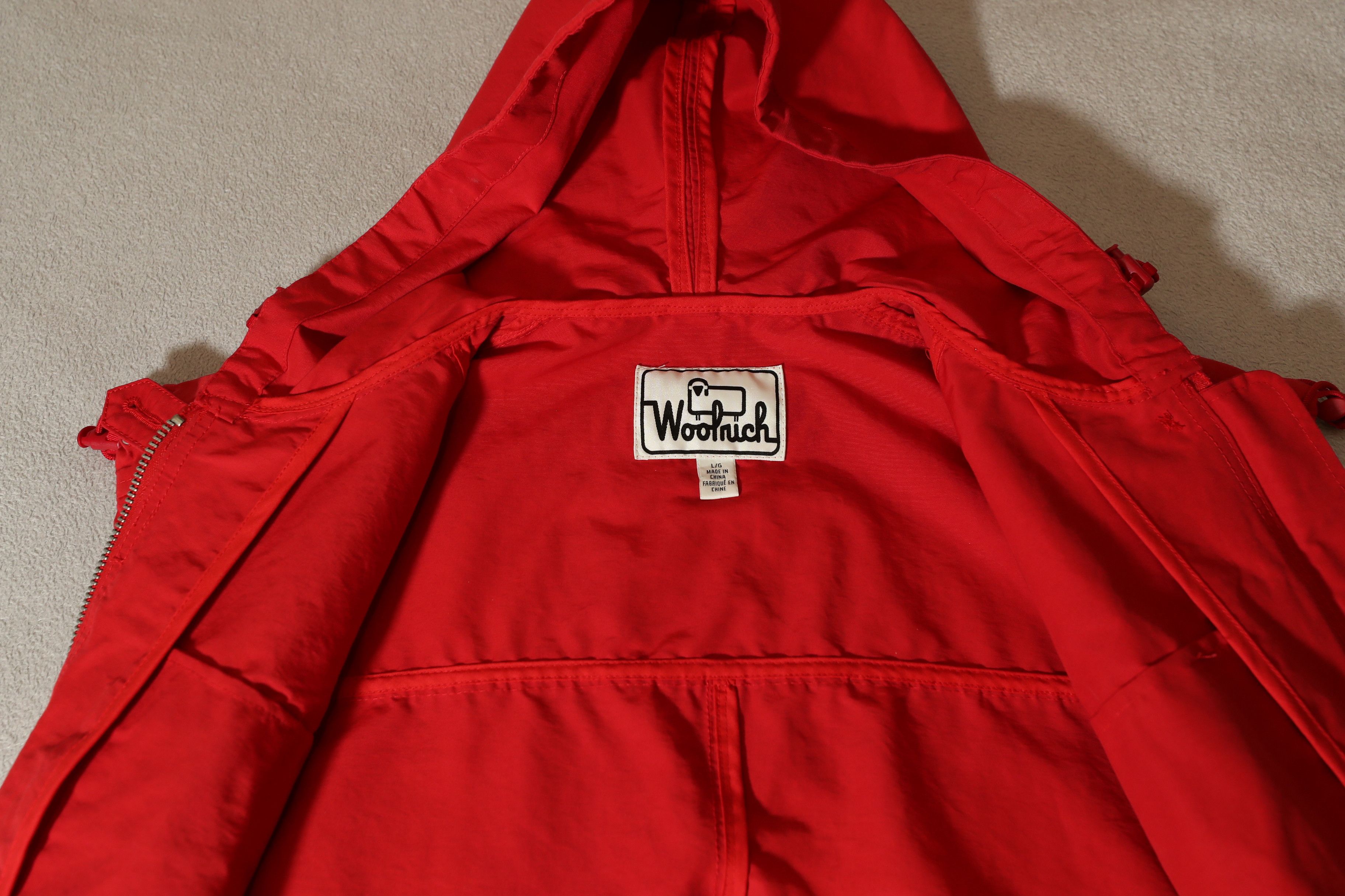 Woolrich Woolen Mills Woolrich Vintage Red Hooded Vest (L) Size US L / EU 52-54 / 3 - 13 Thumbnail