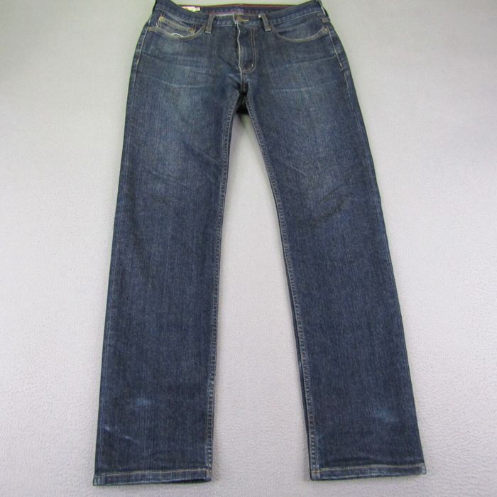 Vintage American Giant Jeans Mens 30x32 Blue Denim 218 Straight ...