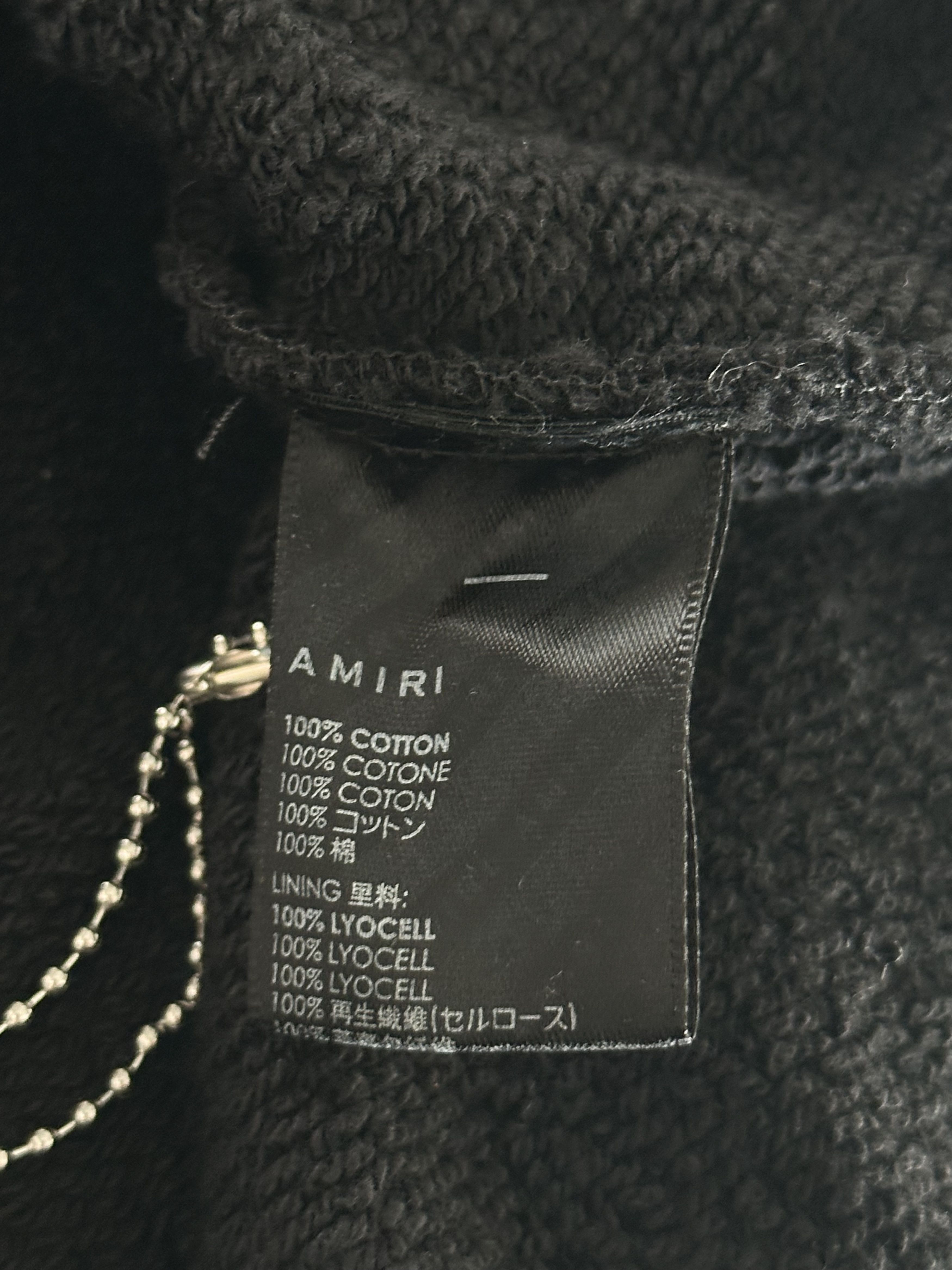 Amiri Amiri Black & White Embroidered Dragon Logo Zip Up Hoodie Size US XXL / EU 58 / 5 - 4 Thumbnail