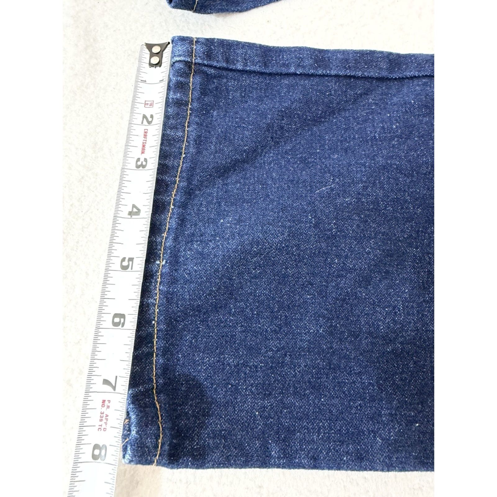 Wrangler VINTAGE Wrangler Women’s Jeans 16 Dark Blue Cotton Western Cowgirl High Waist Jeans Womens Size 38" / US 16 / IT 52 - 3 Thumbnail