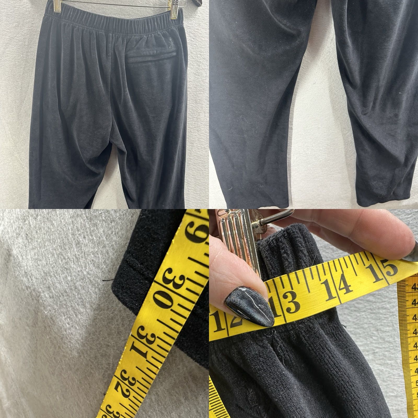 Opening Ceremony OPENING CEREMONY Velour Track Pants Women’s Small Black Adult Small Pants Athleisure Designer 90s Bohemian Casual Mens Womens? Size 28" / US 6 / IT 42 - 8 Thumbnail