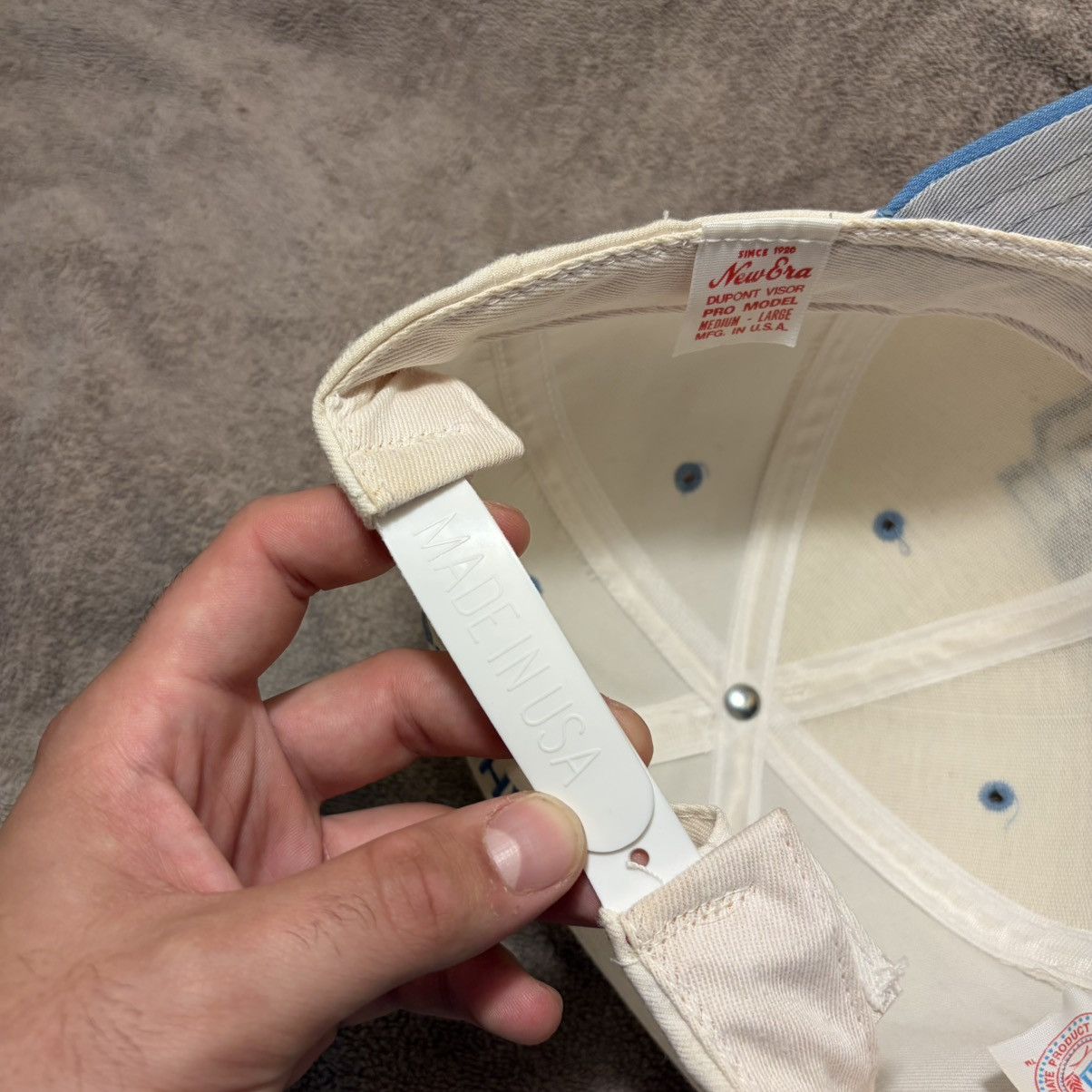 New Era Vintage 90s New Era UNC Tar Heels Pro Model Snapback Hat Size ONE SIZE - 12 Thumbnail