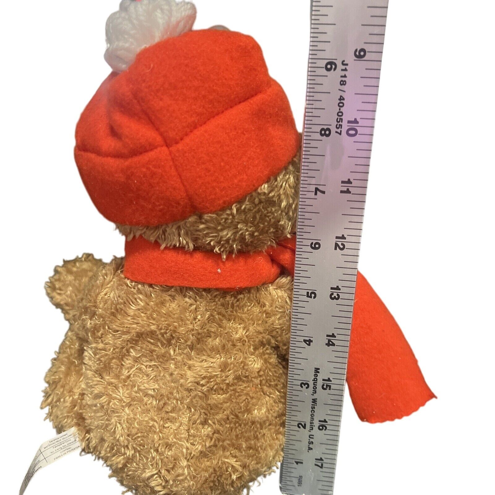 & Other Stories Vintage Holiday Soft Puppet Bear Christmas Plush Stuffed... Size ONE SIZE - 4 Thumbnail