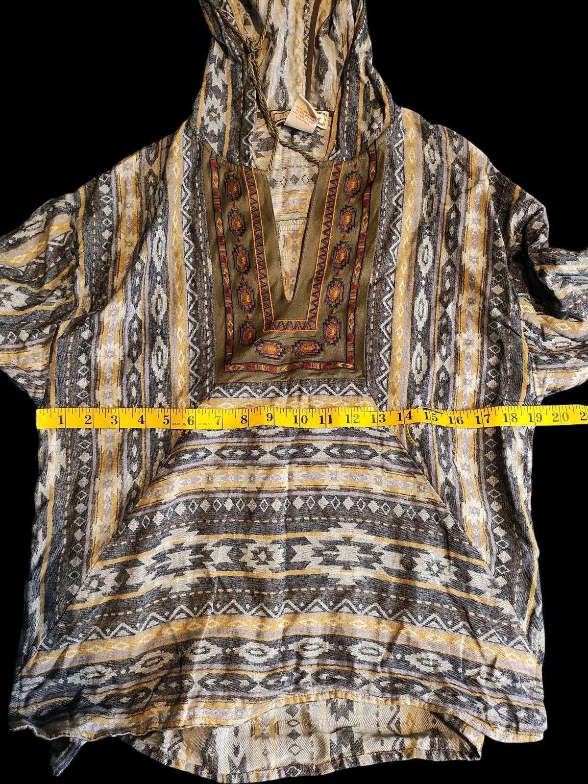 The Unbranded Brand Flying Tomato Bohemian Style Long Sleeve Women's Blouse Size S / US 4 / IT 40 - 7 Thumbnail