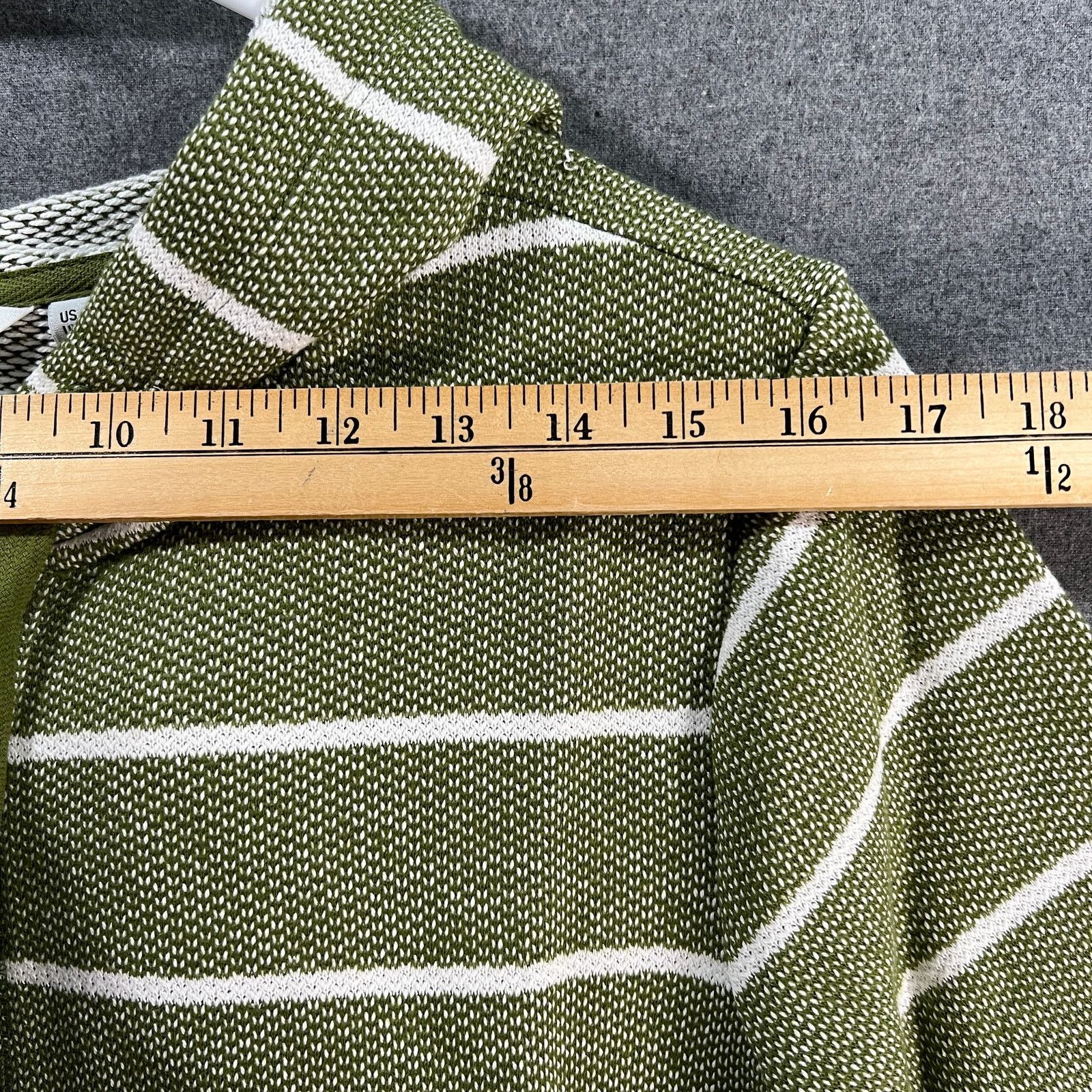 Other Sport Savvy Textured French Terry 3/4 Sleeve Size L / US 10 / IT 46 - 4 Thumbnail
