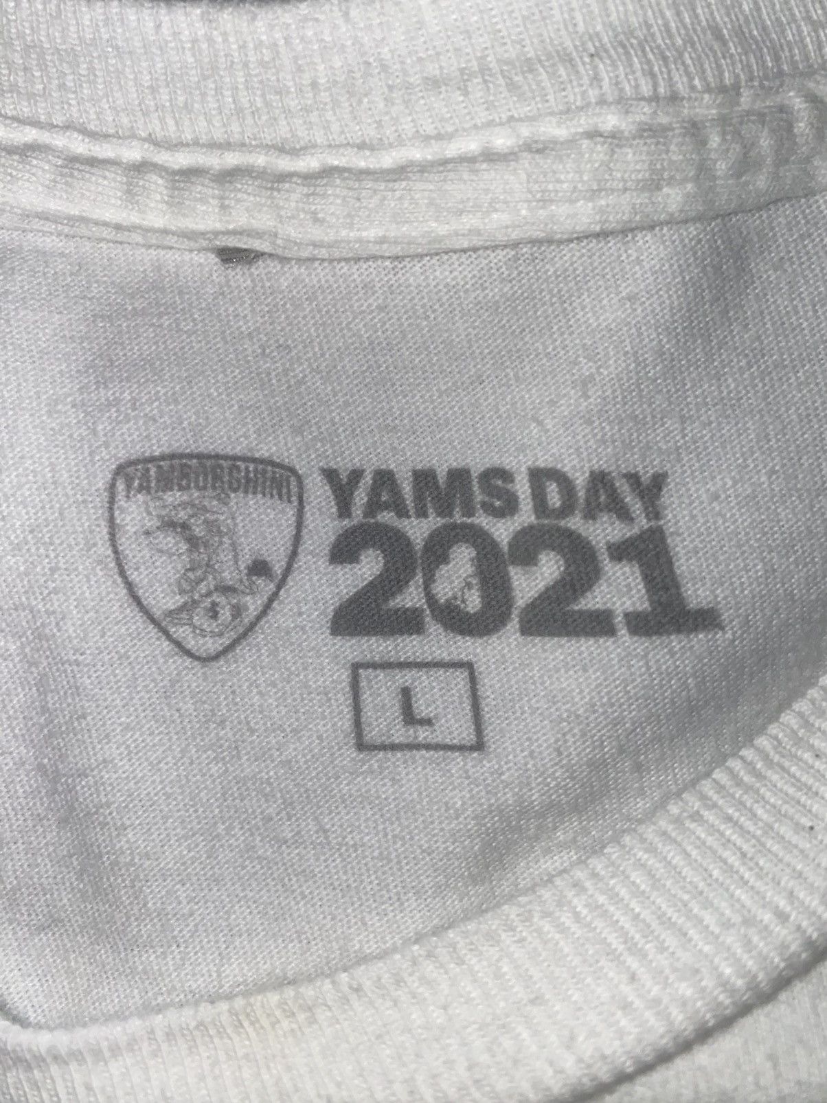 Other Yams Day 2021 Yamborghini T-Shirt Size US L / EU 52-54 / 3 - 3 Thumbnail