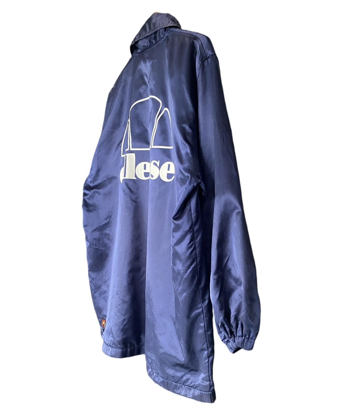 Ellesse × Vintage Vtg ELLESE 90s Polyster Button Jacket Size US L / EU 52-54 / 3 - 15 Thumbnail