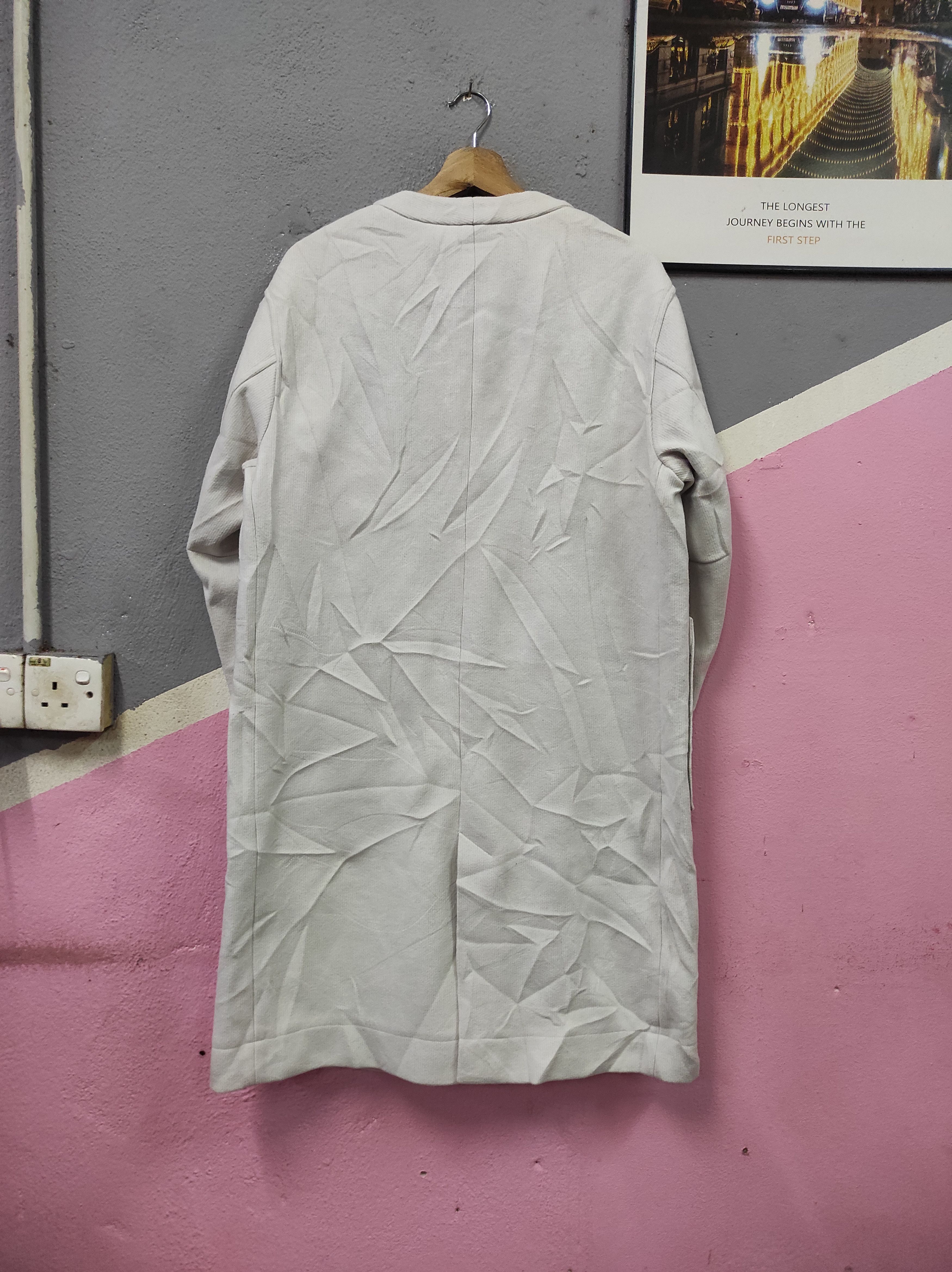 Japanese Brand × MOUSSY AZUL BY MOUSSY OVERCOAT LONG JACKET Size S / US 4 / IT 40 - 4 Thumbnail