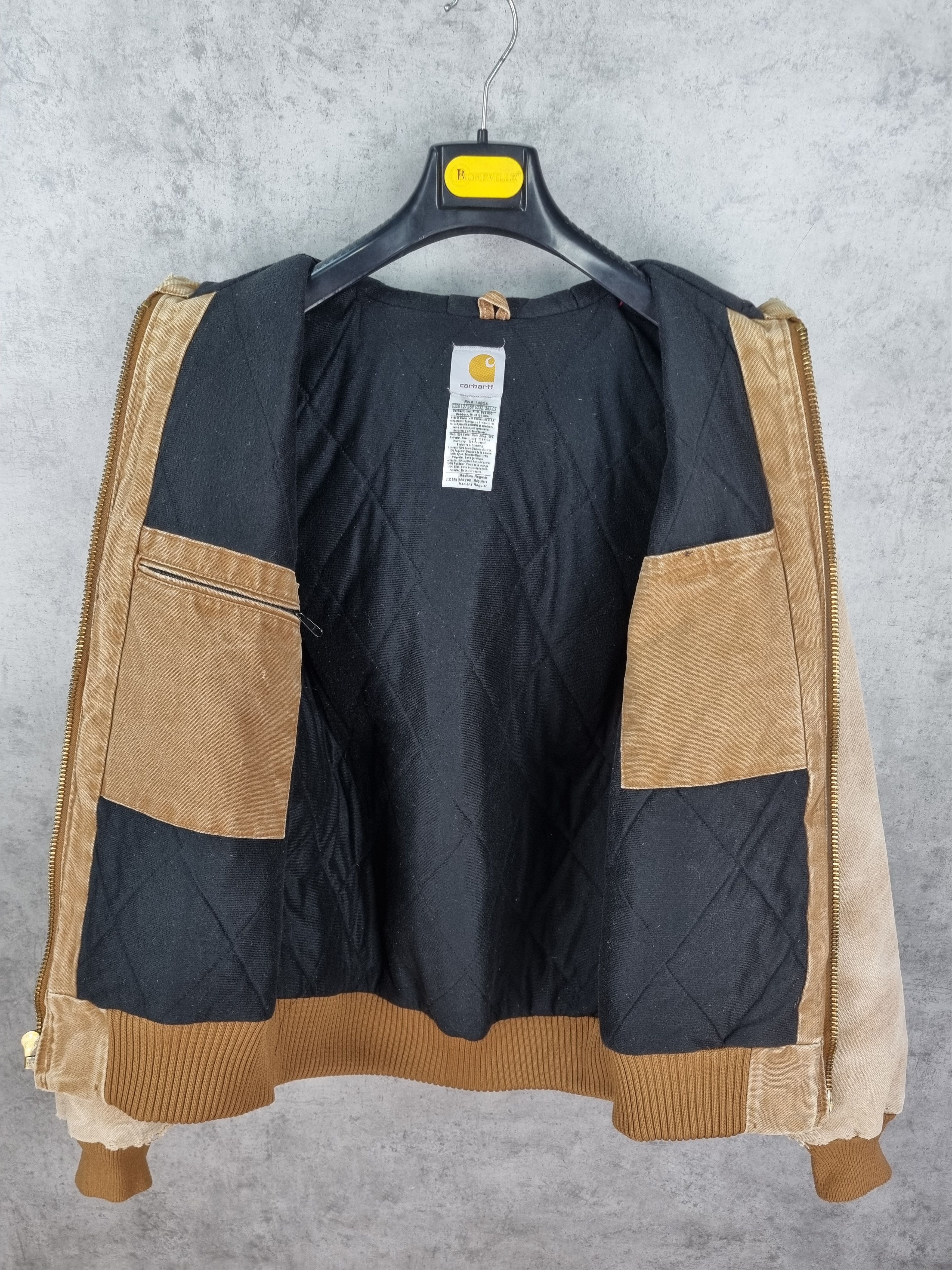 Carhartt Very Destroyed Ripped Dirty Distressed Carhartt Faded Jacket Size US L / EU 52-54 / 3 - 7 Thumbnail