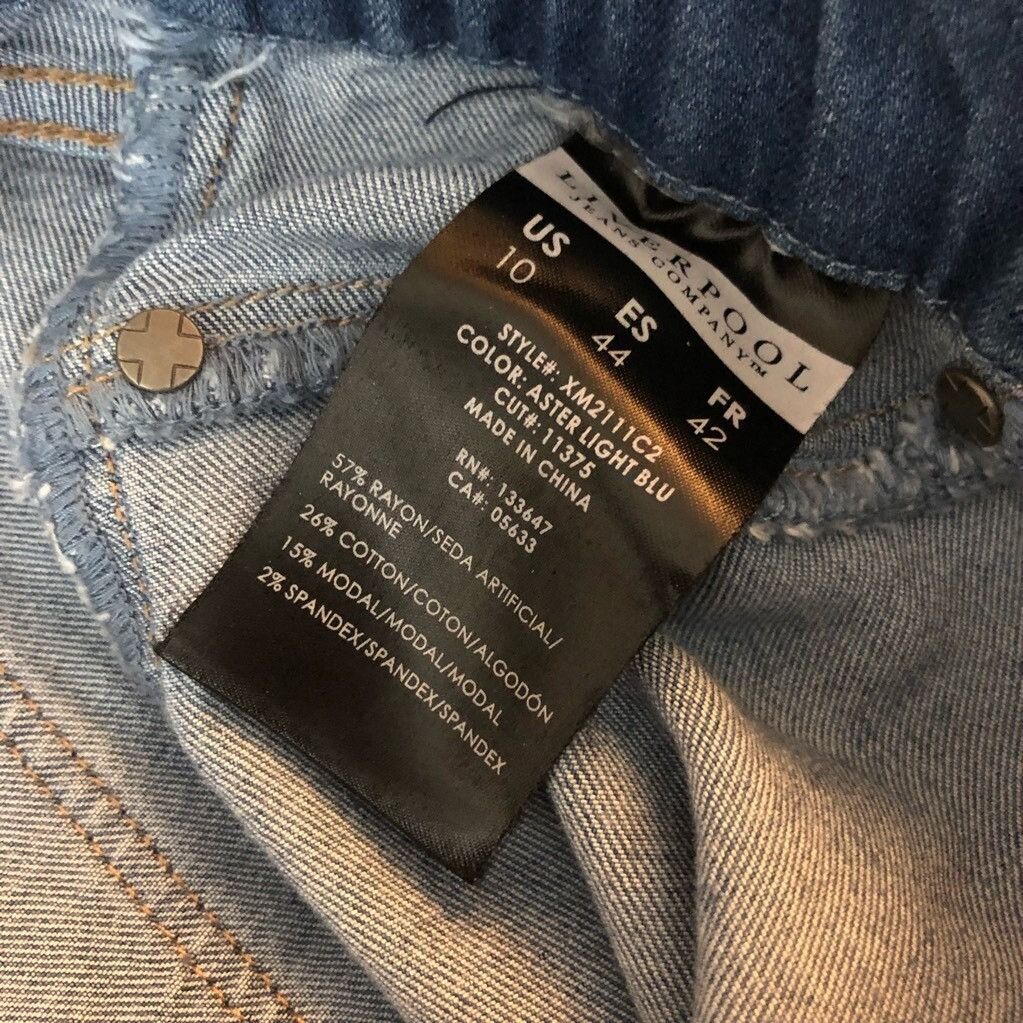 Other Liverpool Jeans Company Womens The Ankle Legging Blue Stretc Size 32" / US 10 / IT 46 - 9 Thumbnail