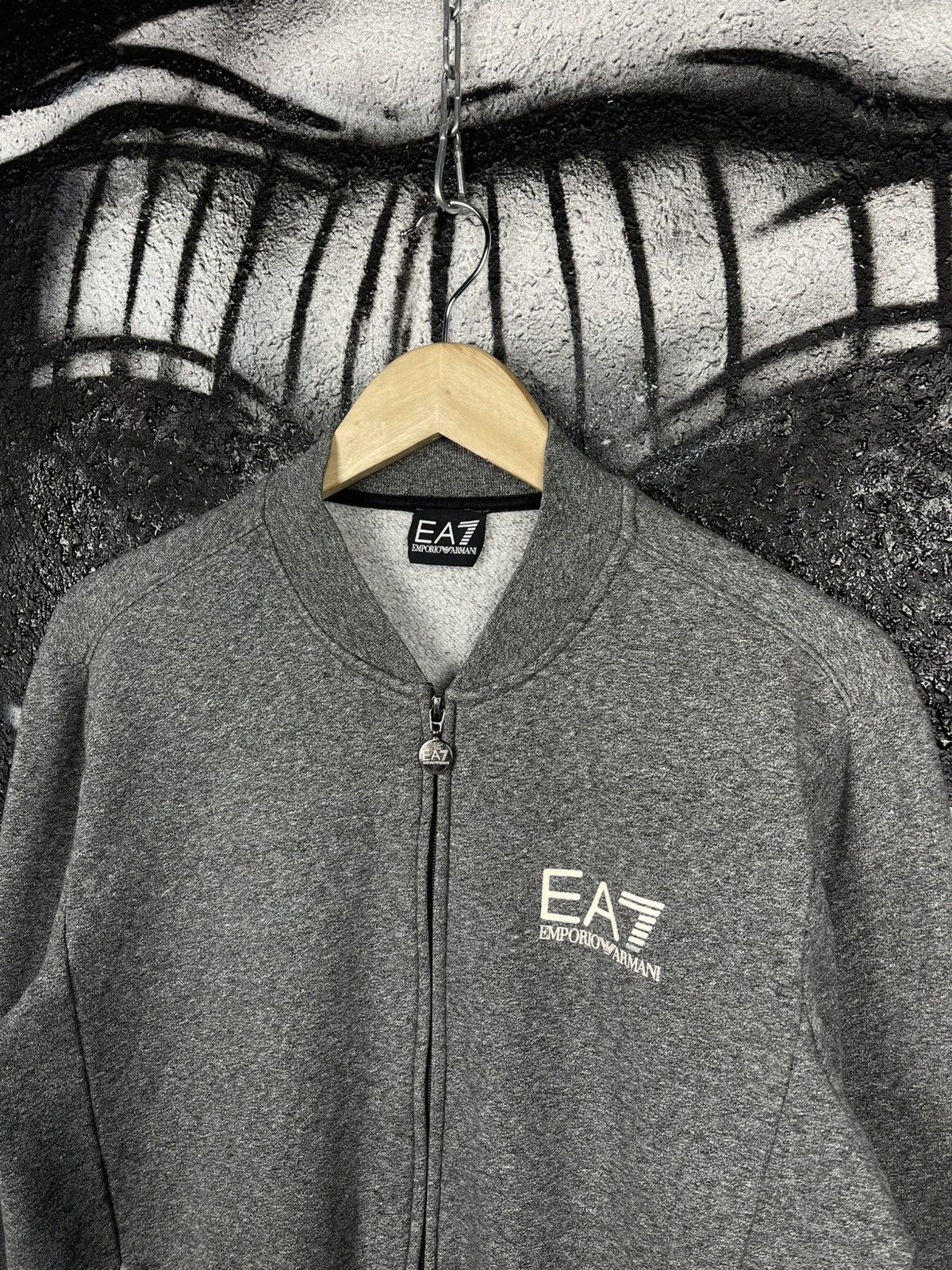 Emporio Armani EA7 Emporio Armani Full Zip Bomber Sweat Men’s Size L Size US L / EU 52-54 / 3 - 3 Thumbnail