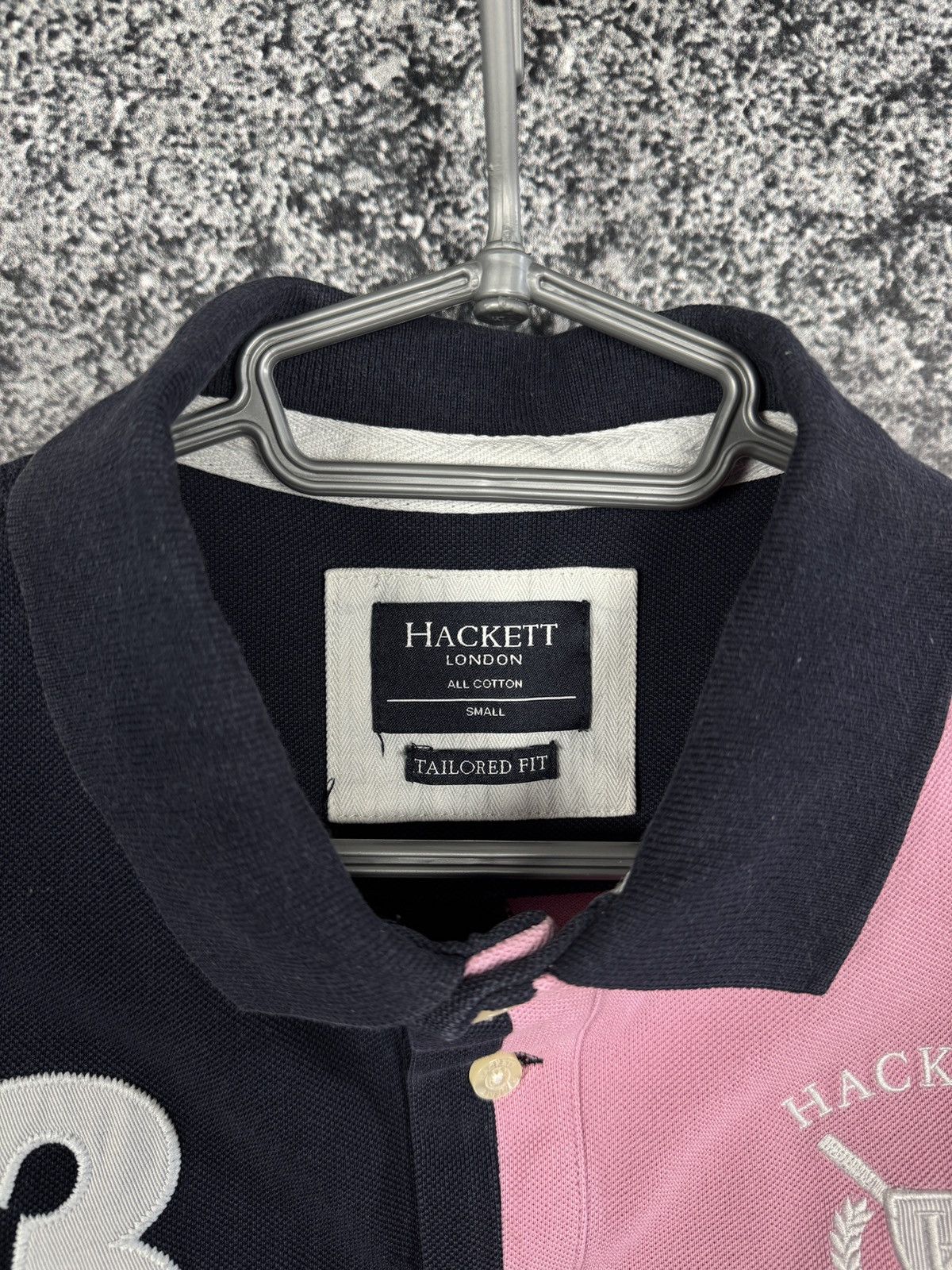 Hackett Men’s Hackett London Polo Shirt Tailored Fit Size S Size US S / EU 44-46 / 1 - 7 Thumbnail