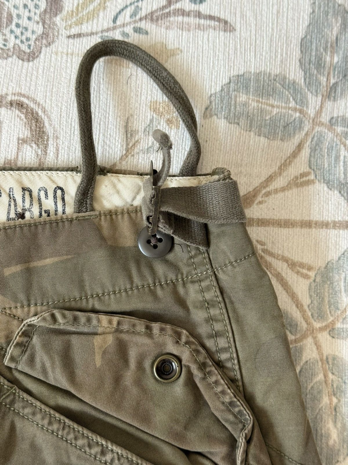 Other Vintage Camo Cargo Military Pants With Adjustable Straps Size US 33 - 6 Thumbnail