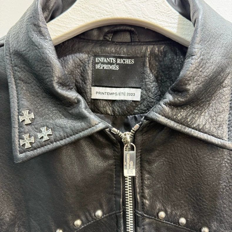 Enfants Riches Deprimes Enfants Riches Deprimes Black Leather Jacket-2506 Size US L / EU 52-54 / 3 - 2 Thumbnail