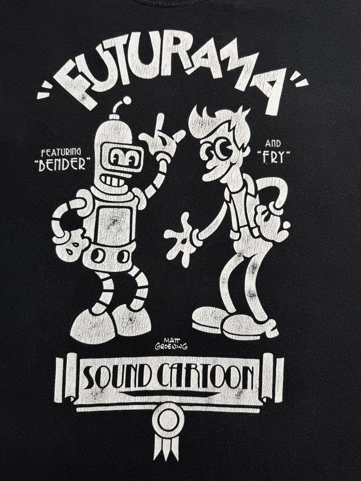 Anime Futurama Matt Groening Y2K movie promo tee Adult Swim Size US XL / EU 56 / 4 - 2 Thumbnail