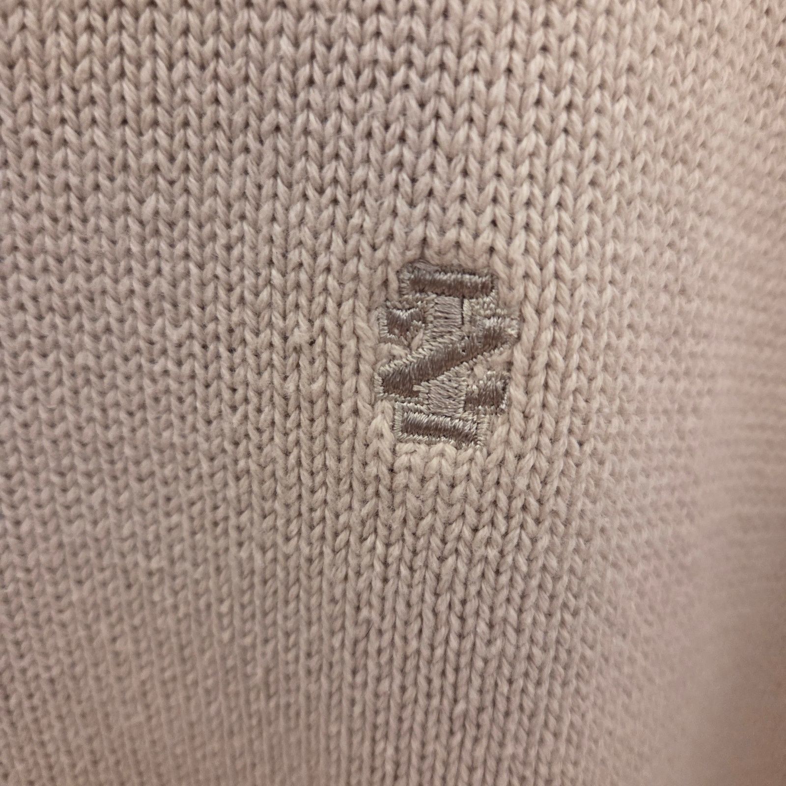 Izod IZOD Cream Quarter Button Pullover Sweater - Men's Large Size US L / EU 52-54 / 3 - 5 Thumbnail